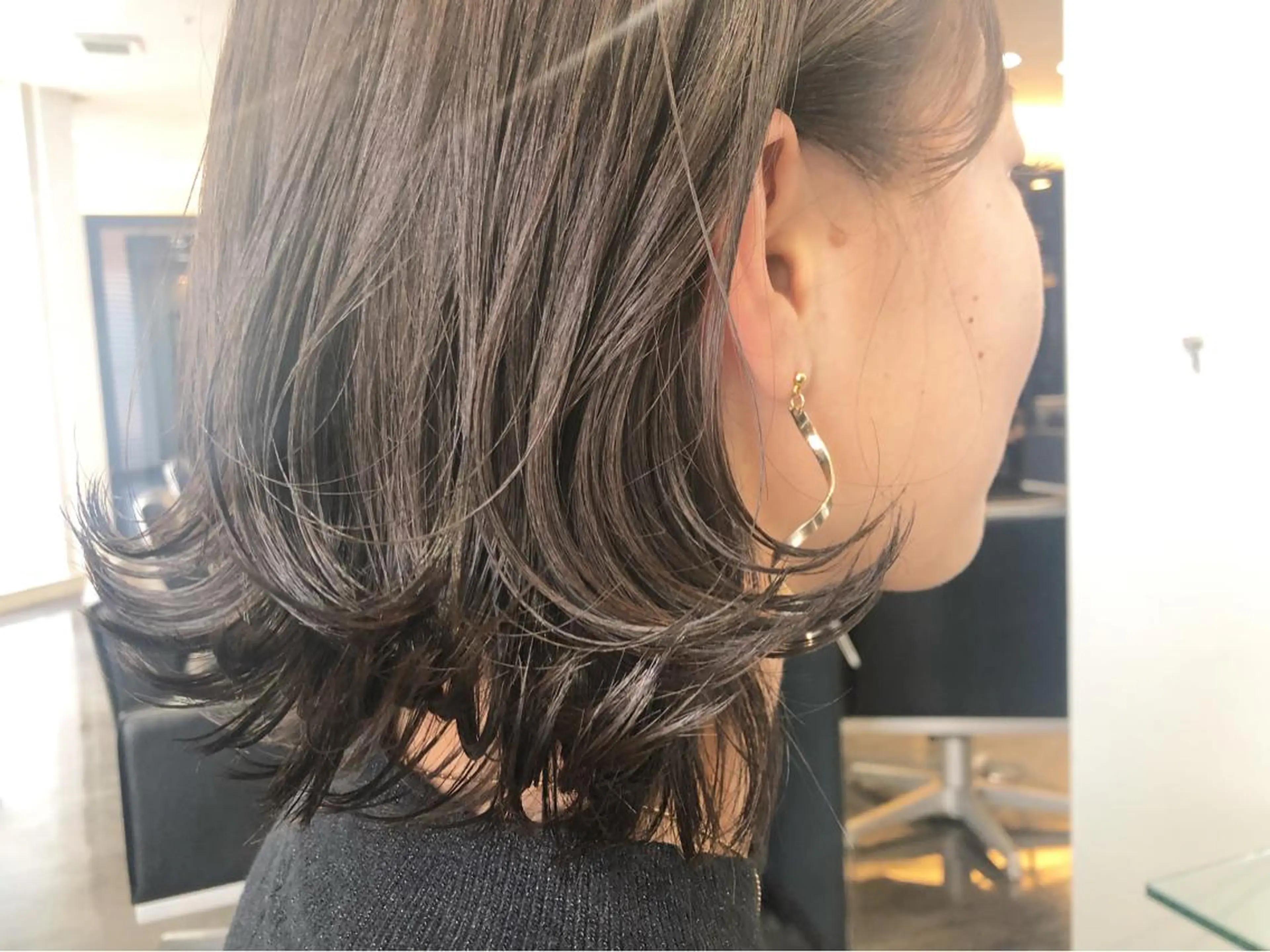 ミディアム Riches by ENVY 西宮北口　リシェス バイ エンヴィー所属・SARA / 髪質改善/西宮北口のヘアスタイル