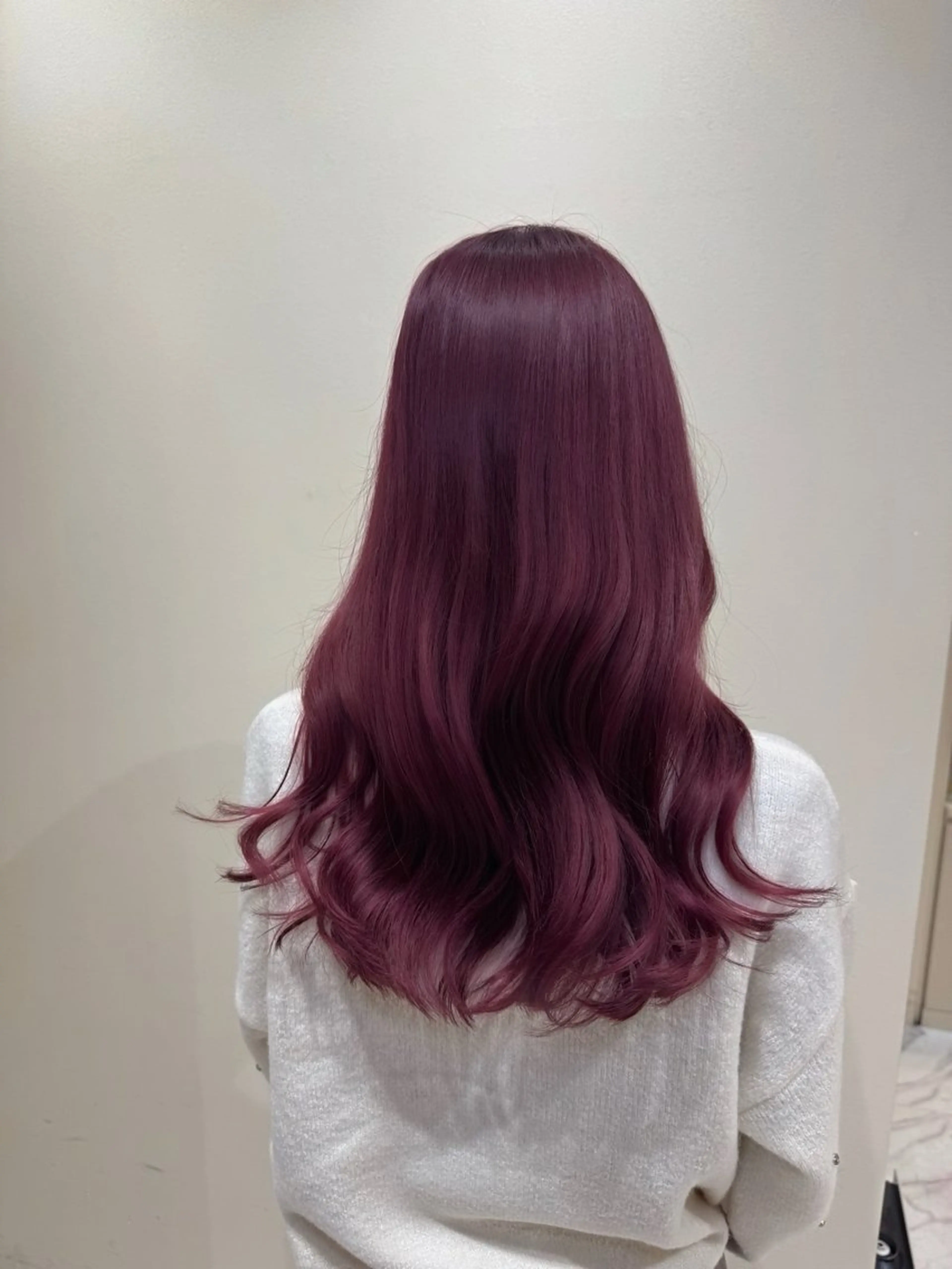 ミディアム カラー ブラウンカラー ピンクカラー ピンクブラウン ヘアカラー 髪質改善🫧 カラー特化/Hinaのヘアスタイル