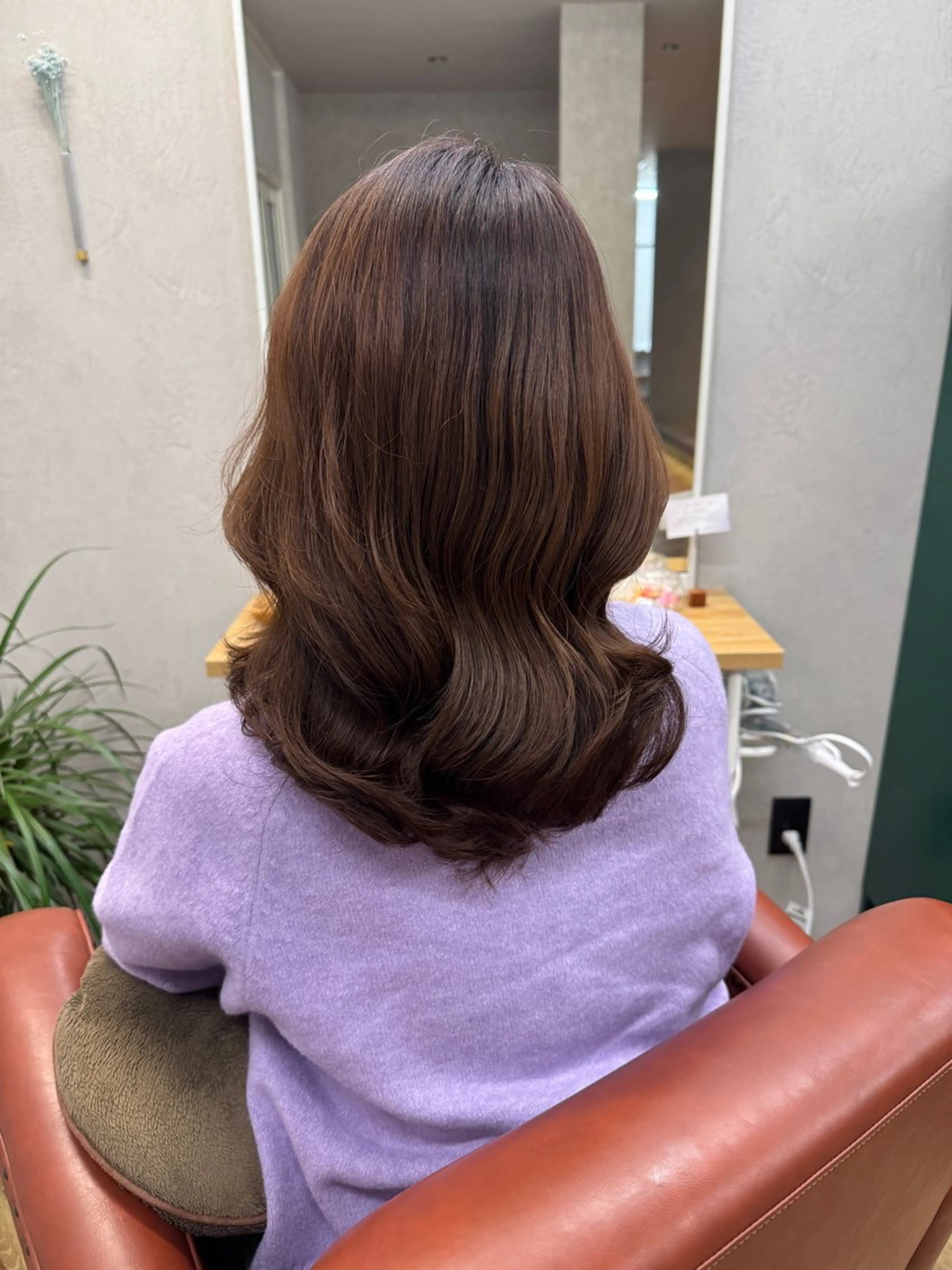 パーマ カット パーマ トリートメント 見奈美 凜のヘアスタイル
