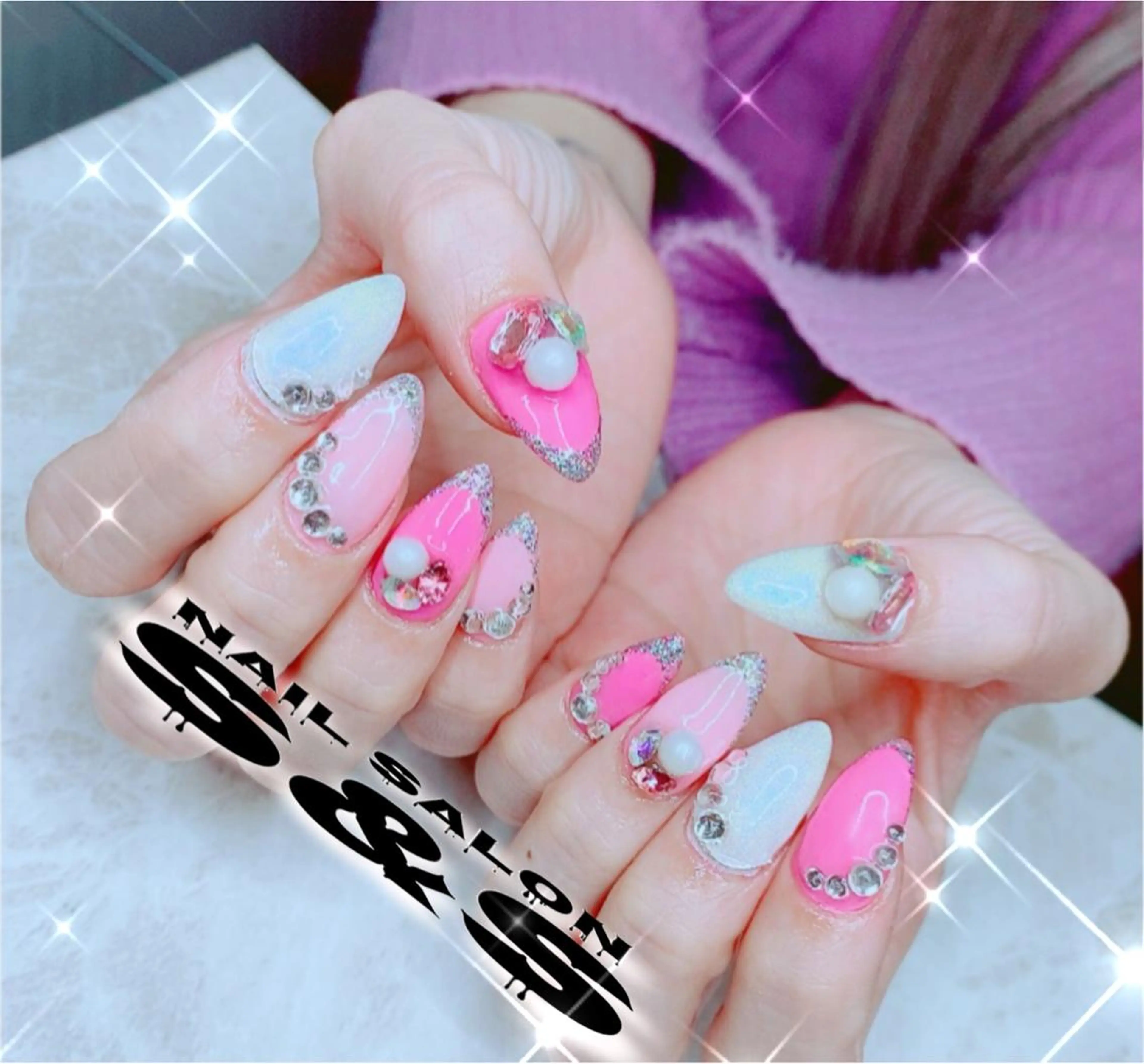 ネイル 長さ出し メンズネイル 持ち込み スカルプネイル S&S 村田小百合のネイルデザイン