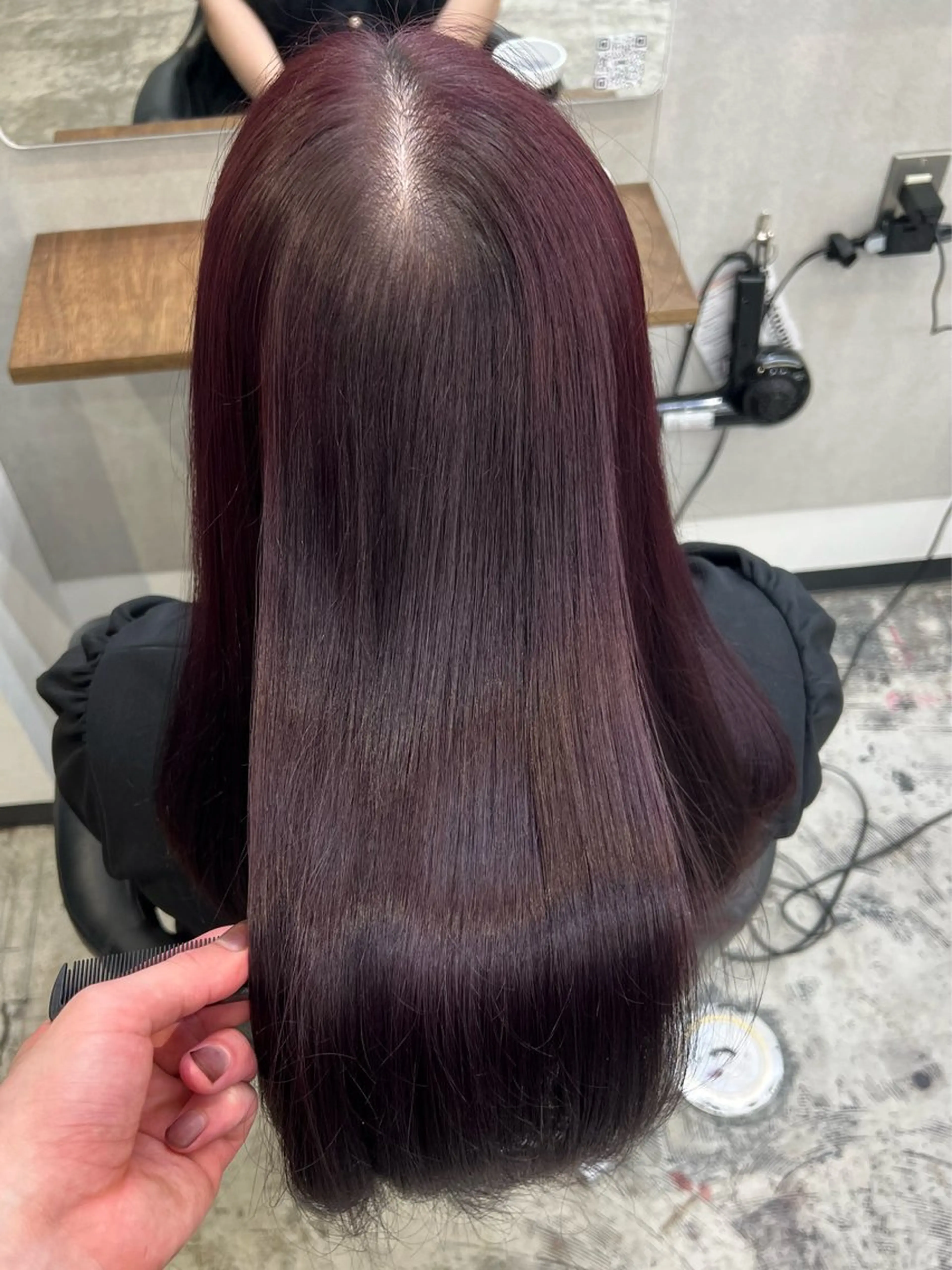 1日1枠限定❗️髪質改善ストレート【扱いやすい毎日に👩】縮毛矯正※ブリーチ毛要相談の写真