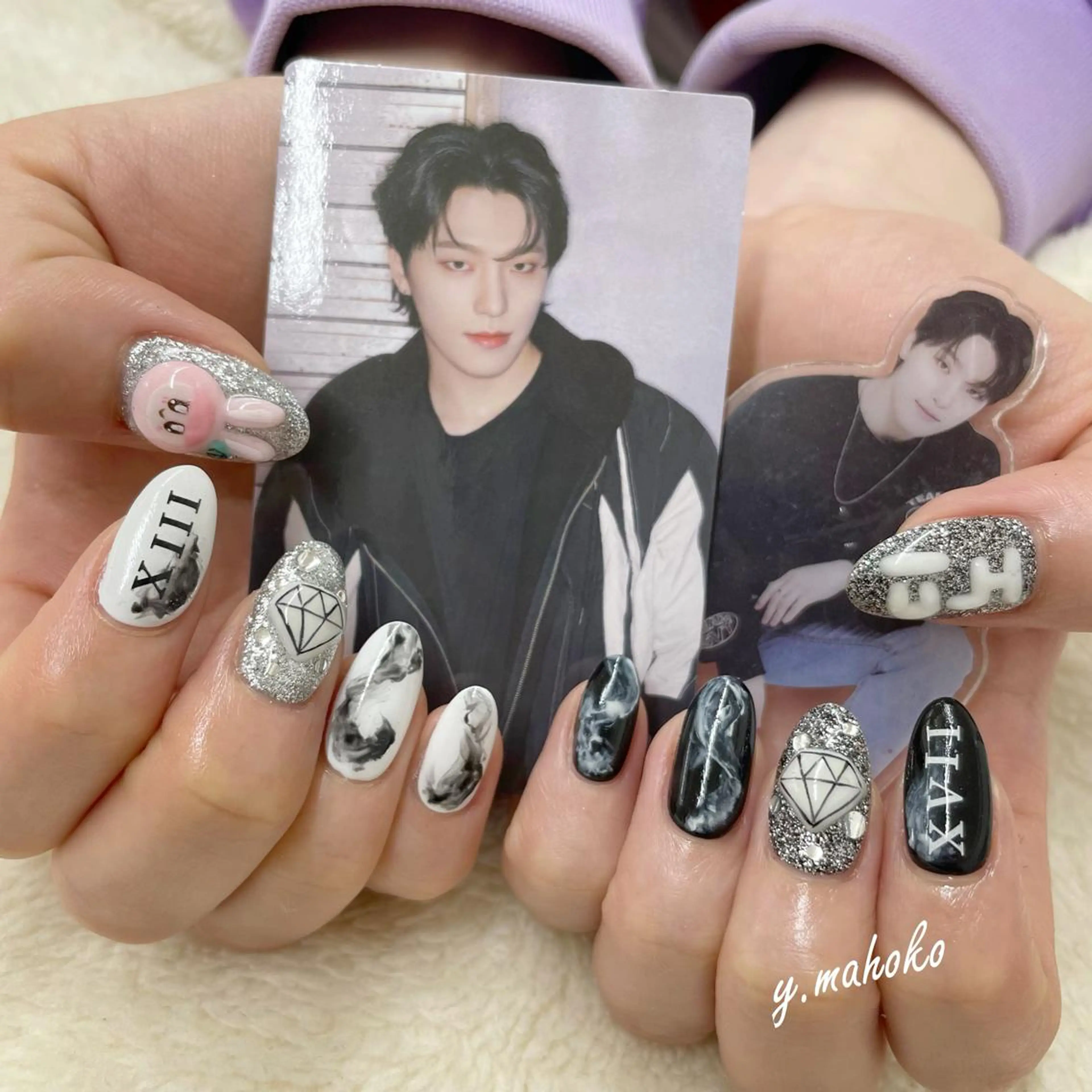 ネイル ハンドネイル She nail studio 原宿所属・パラジェル有/ スカルプ/mahoのネイルデザイン