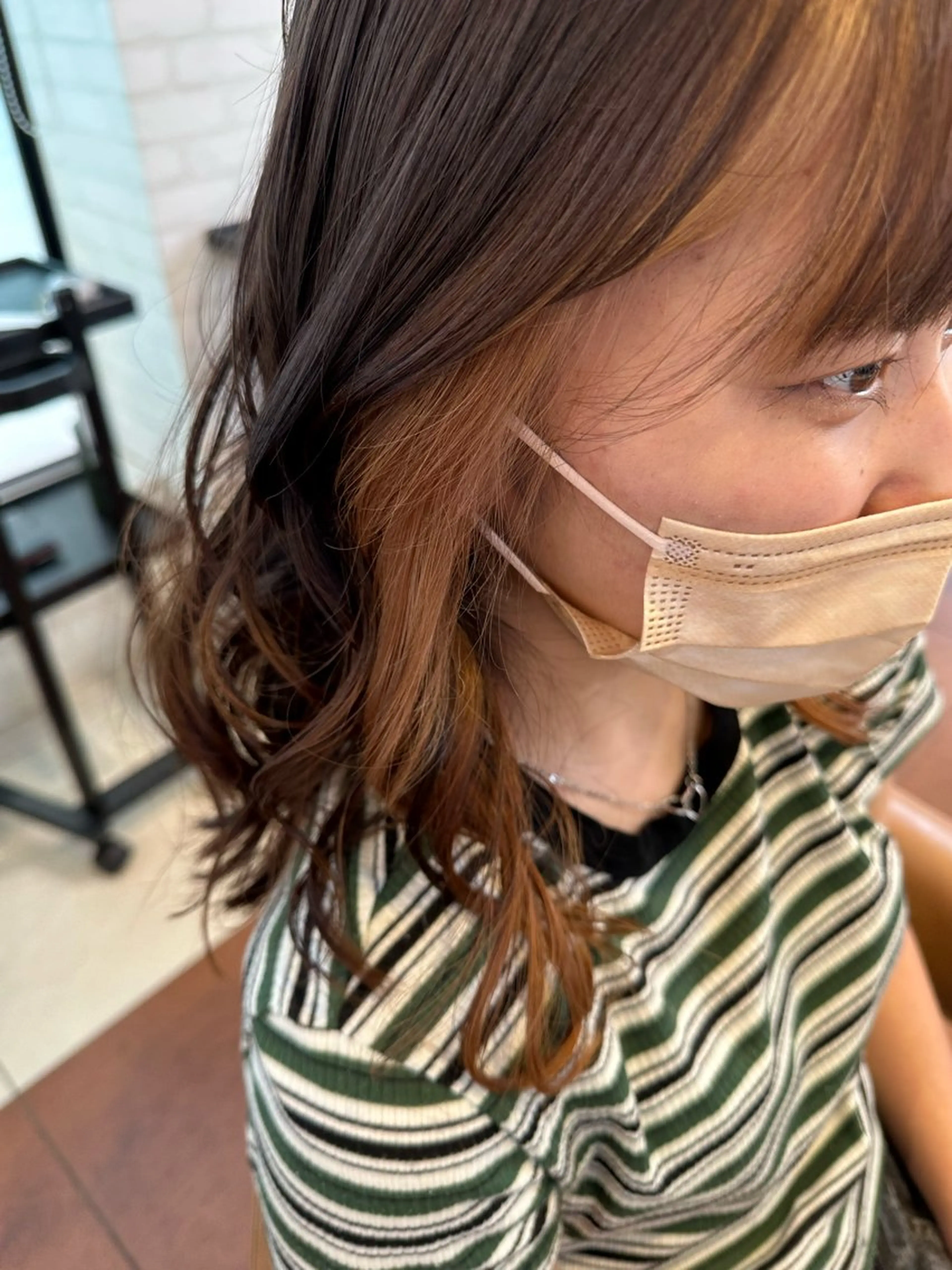 ヘアアレンジ ヘアカラー ho nokaのヘアスタイル