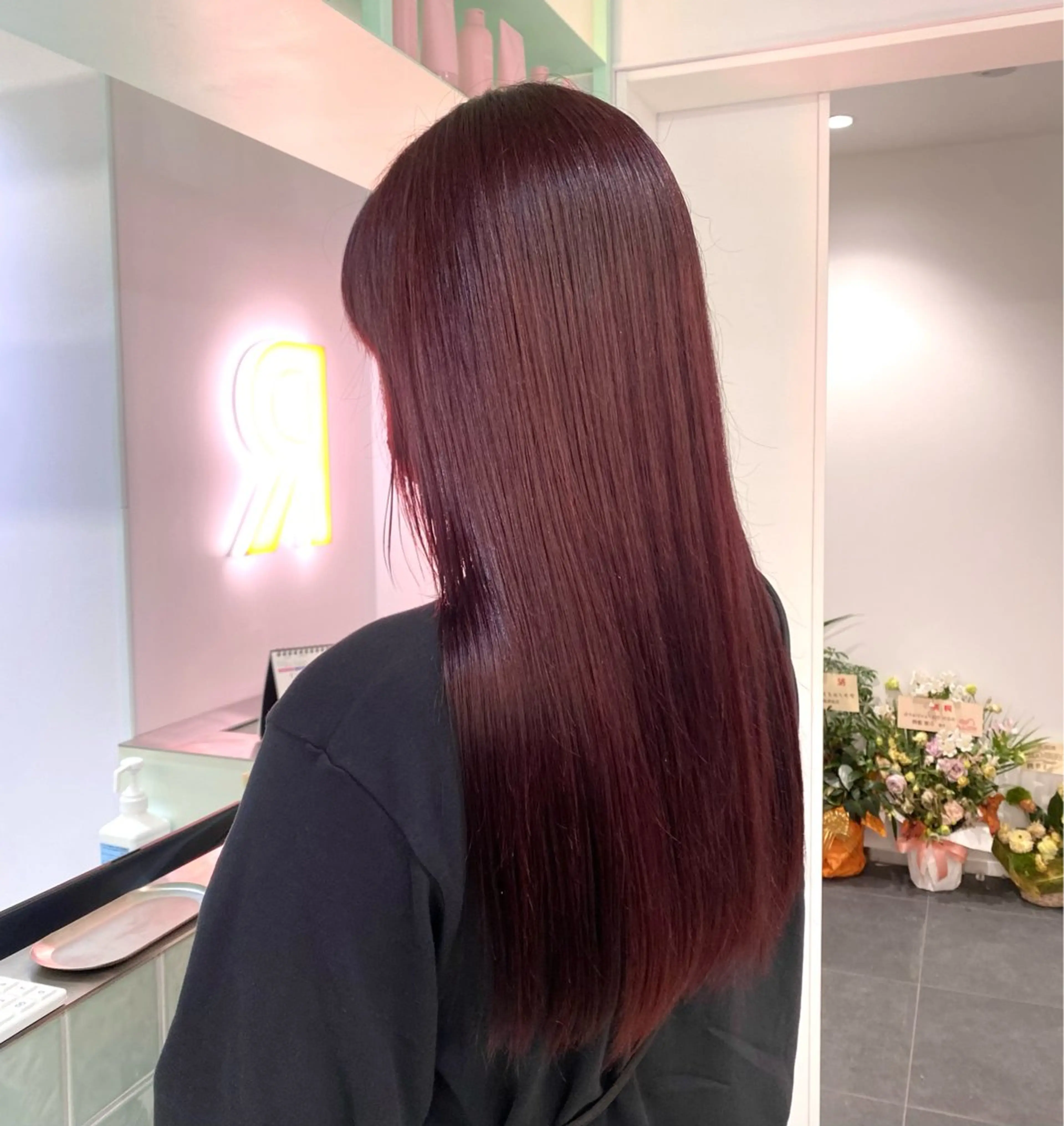 🌈高発色ブランドカラー🫧‪+超音波アイロンの写真