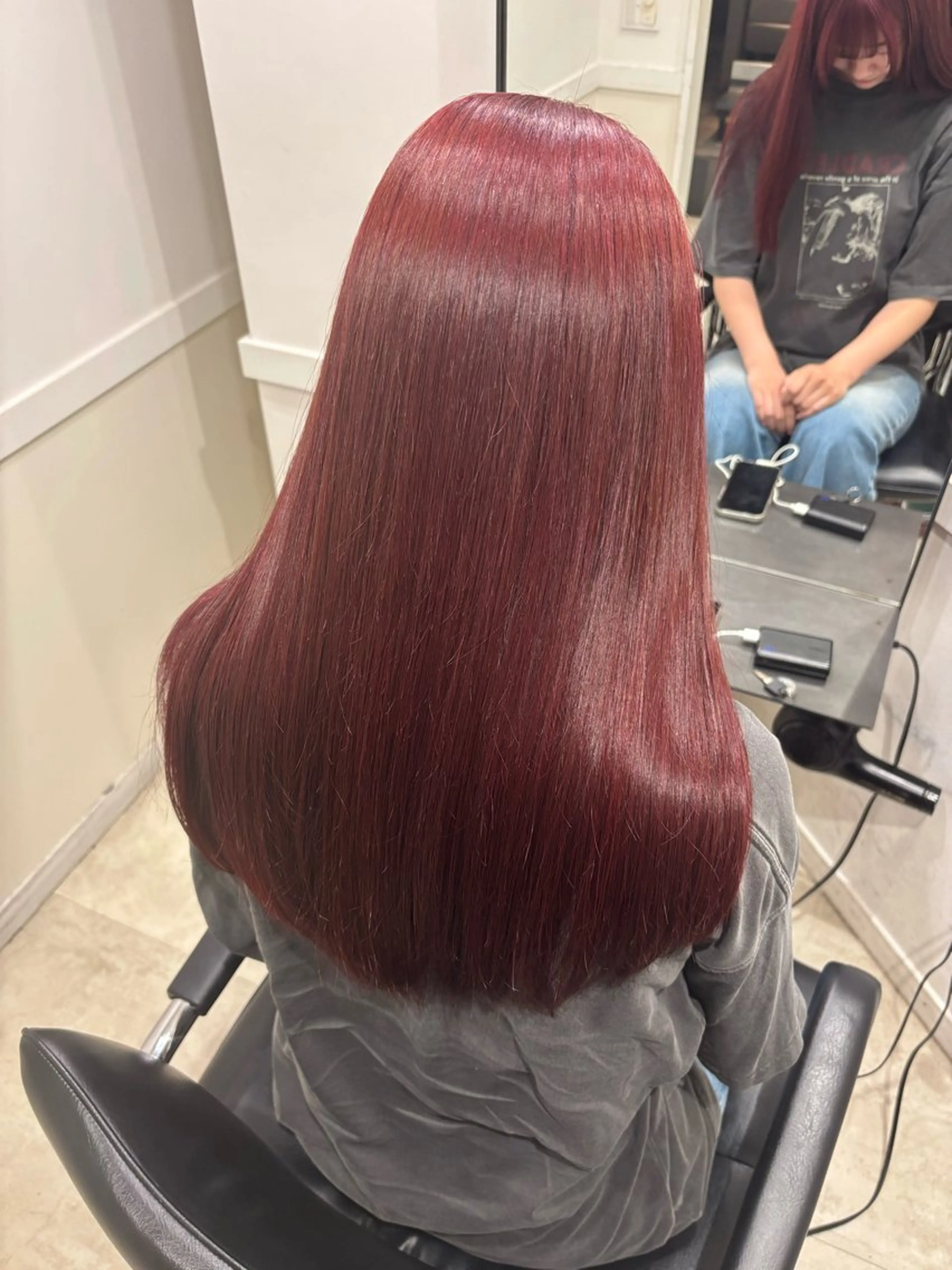 セミロング カラー ヘアカラー トリートメント Go   Today シェアサロン　横浜店所属・【ただの天才 🎨】のヘアスタイル