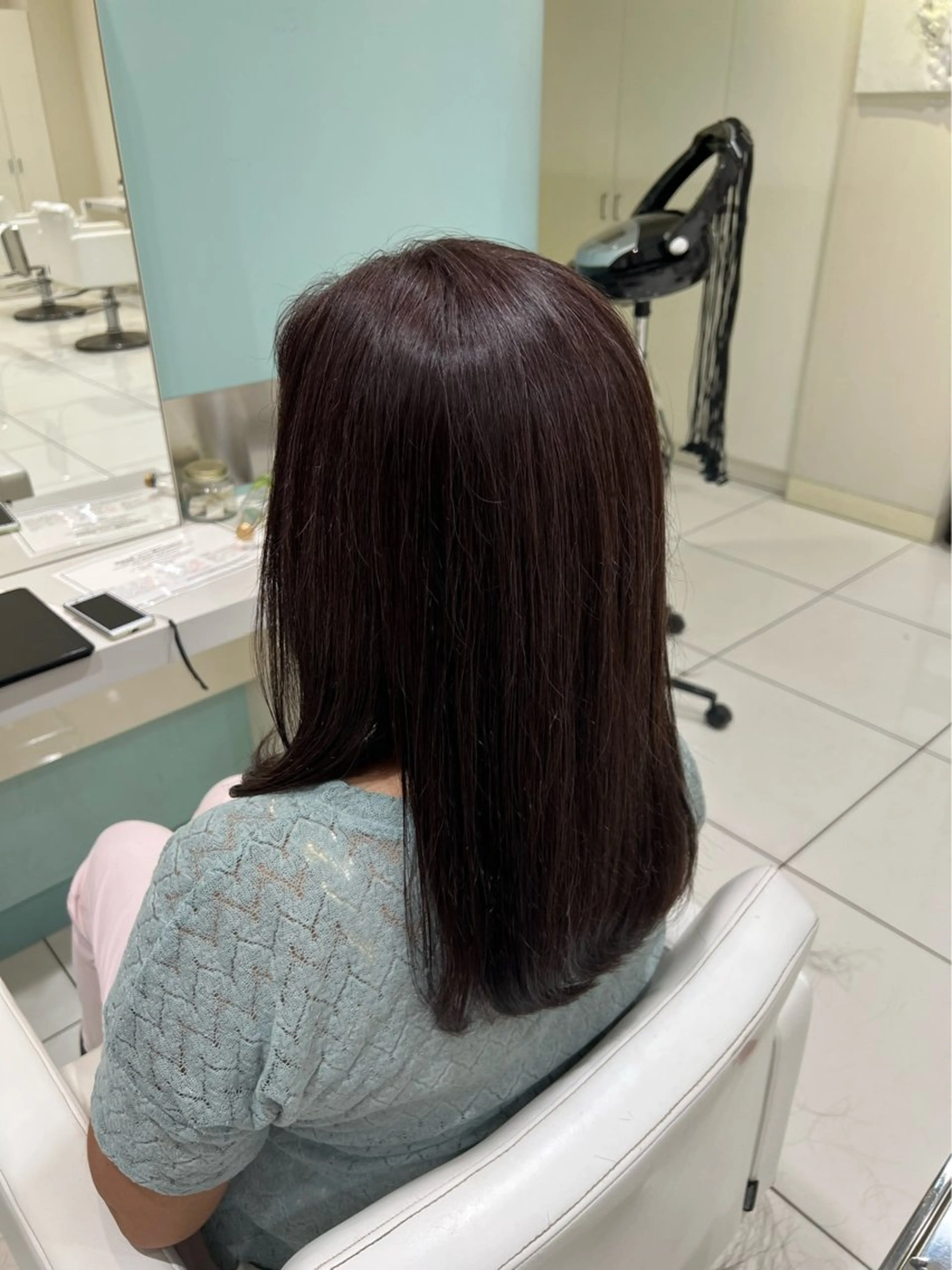 ロング カラー 透明感カラー/ベージ ュ/HIKARU🌿のヘアスタイル