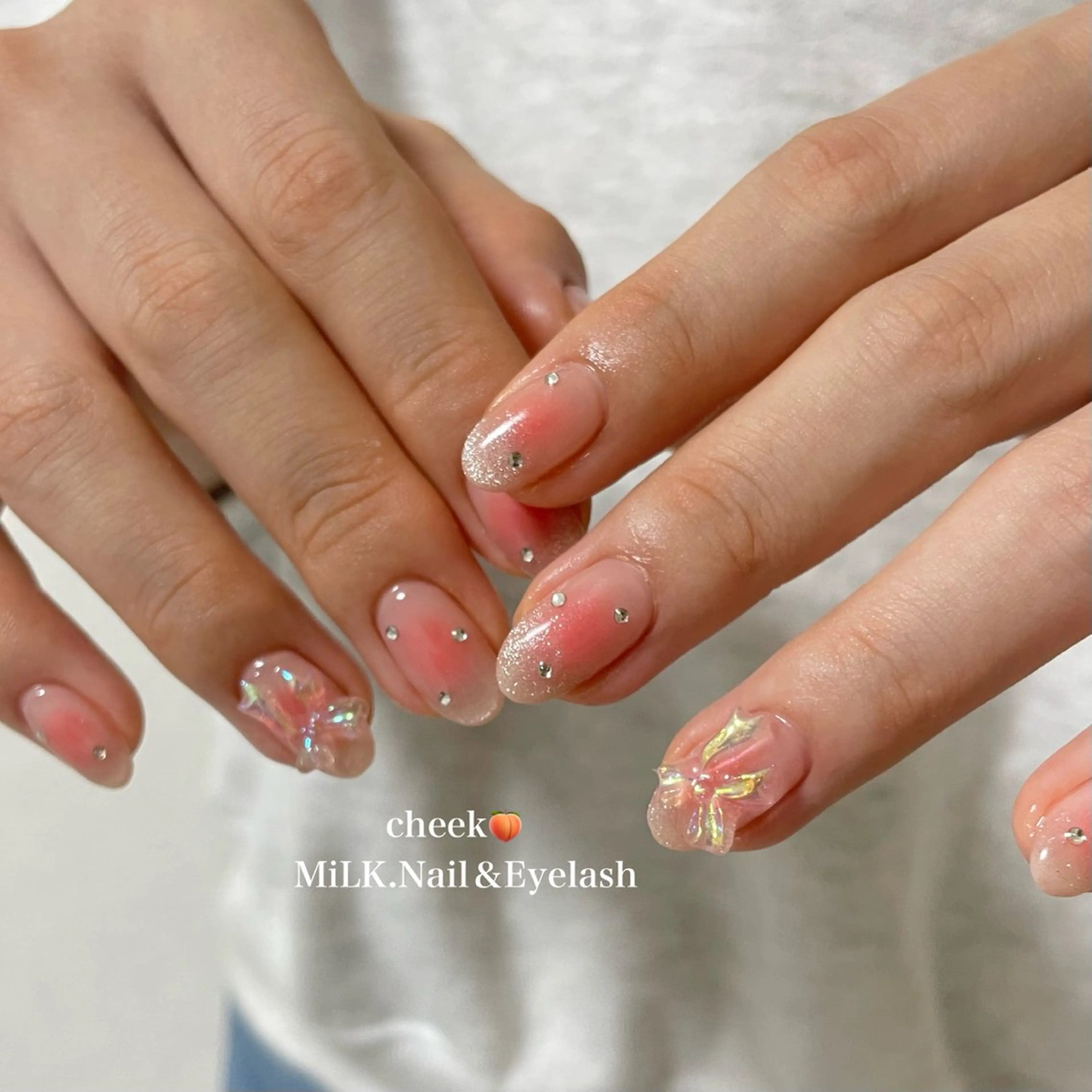 ネイル ハンドネイル MiLK.   Nail&Eyelash所属・MiLK. wakaのマツエク・マツパデザイン