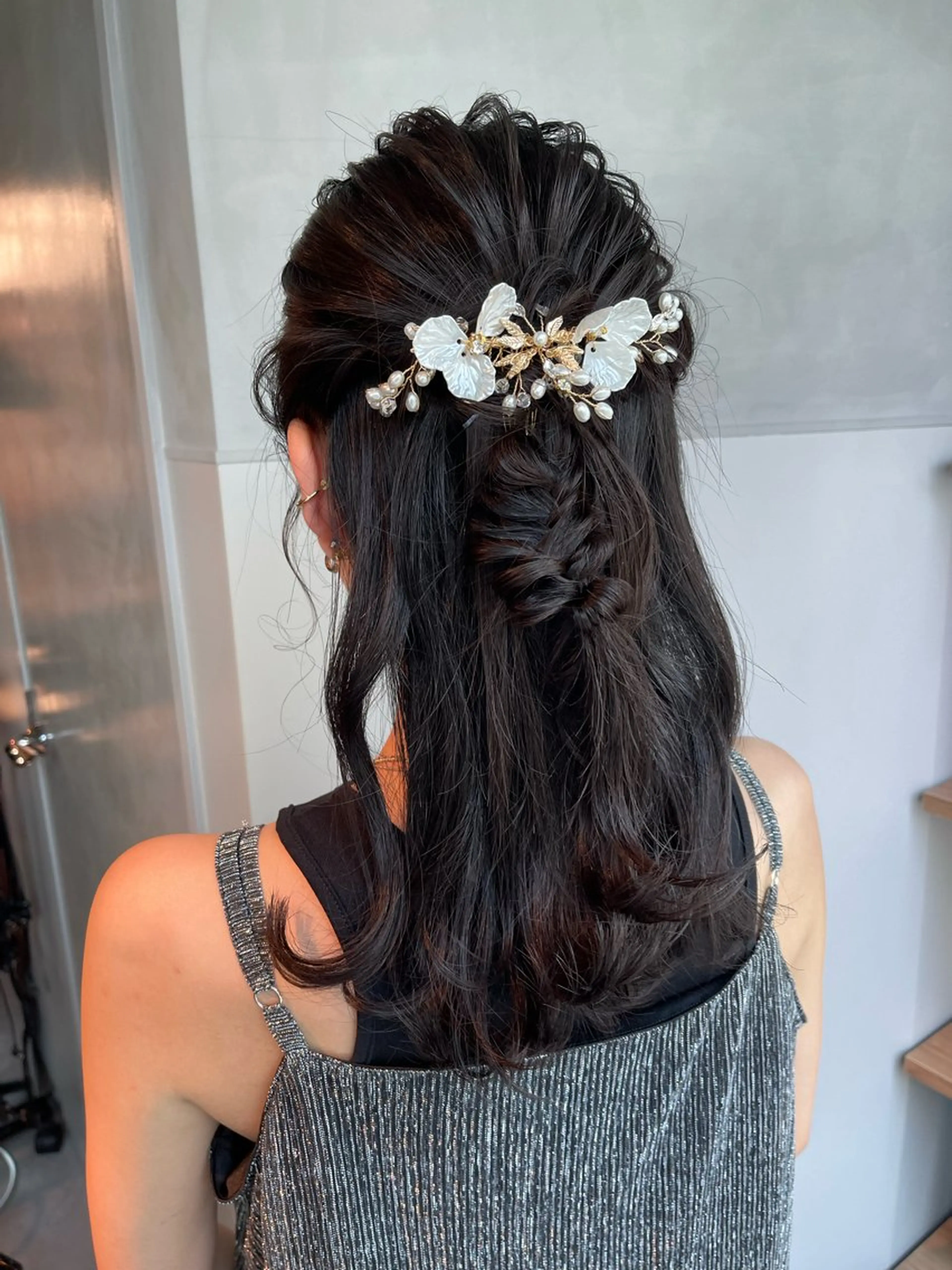 ヘアアレンジ 結婚式・ブライダル デート 卒業式のヘアスタイル ヘアセット charm《銀座》 ヘアセット/縮毛矯正のヘアスタイル