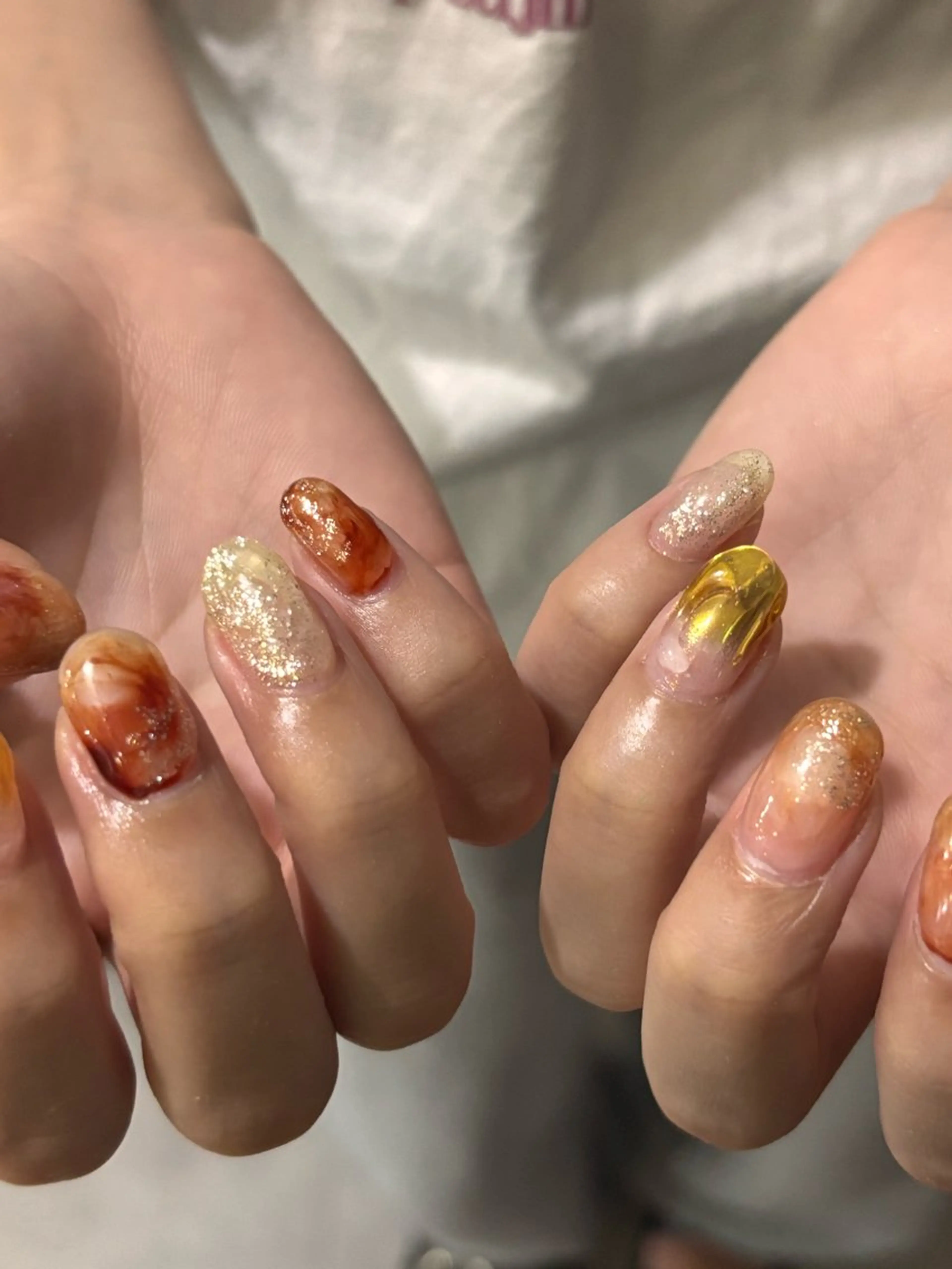 ネイル ハンドネイル フットネイル 堤 ノアのネイルデザイン