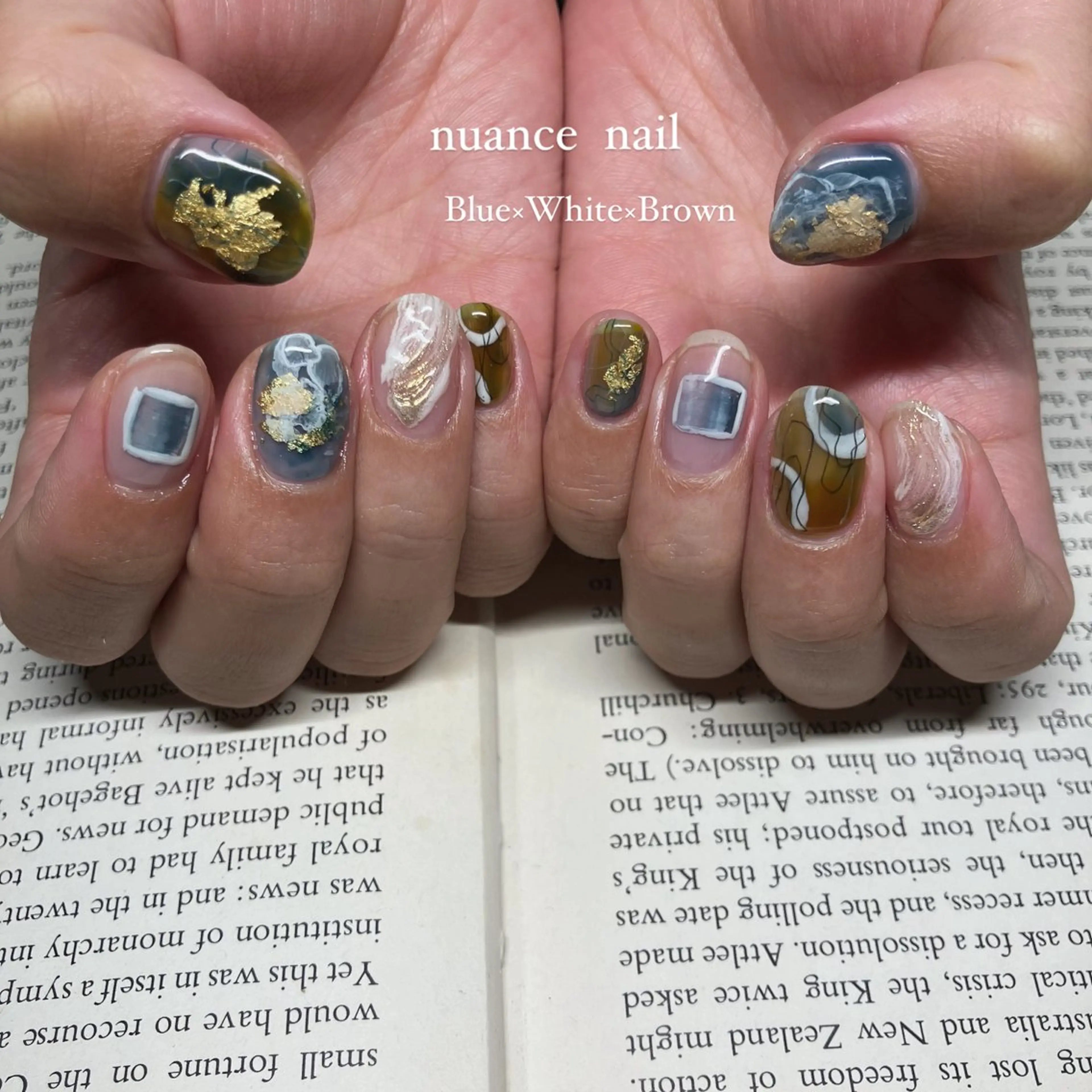 ネイル THREE FUN アトリエ　金井のネイルデザイン