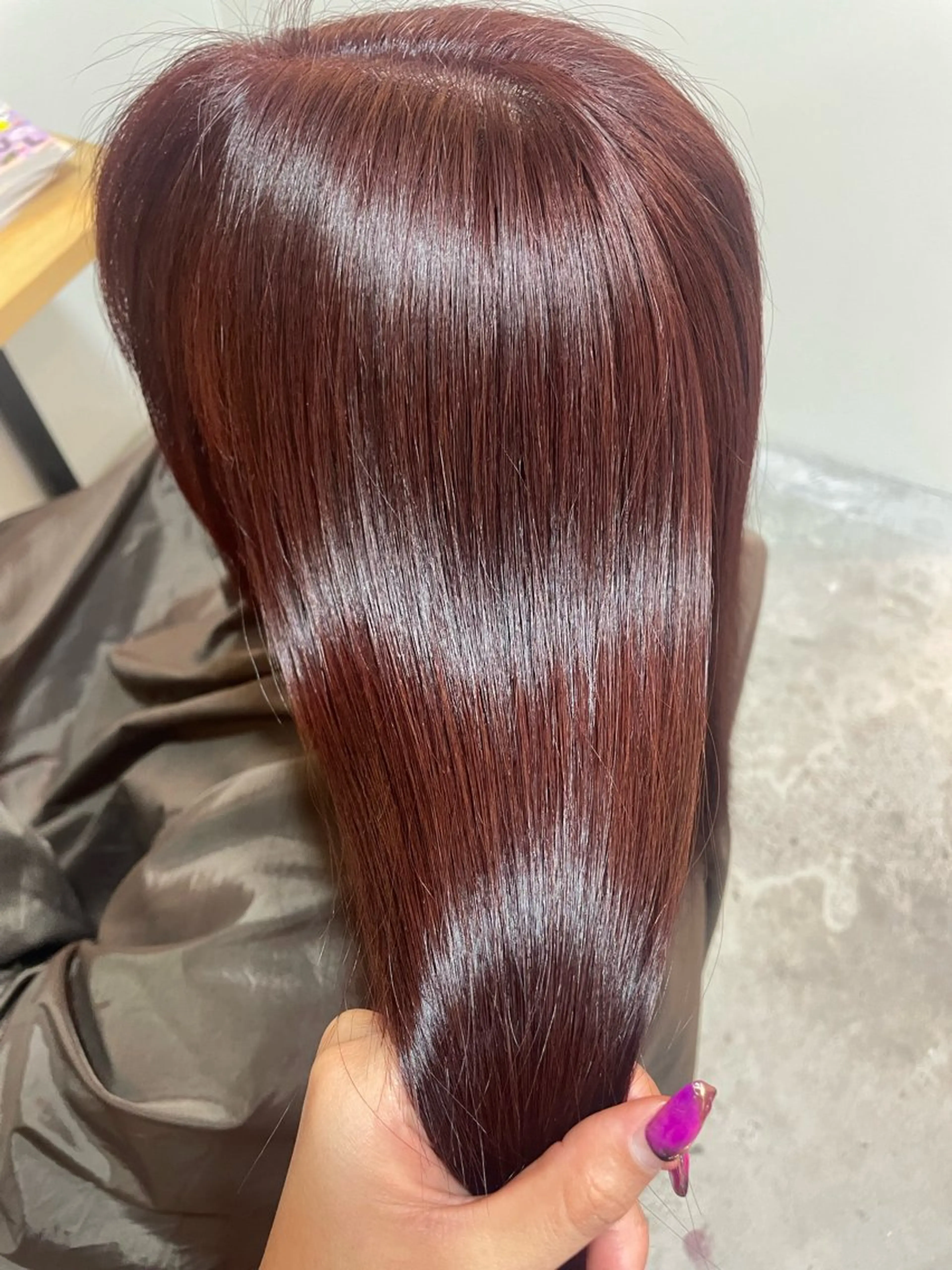 ミディアム カラー ブリーチ 艶カラー/ハイトーン Anjuのヘアスタイル