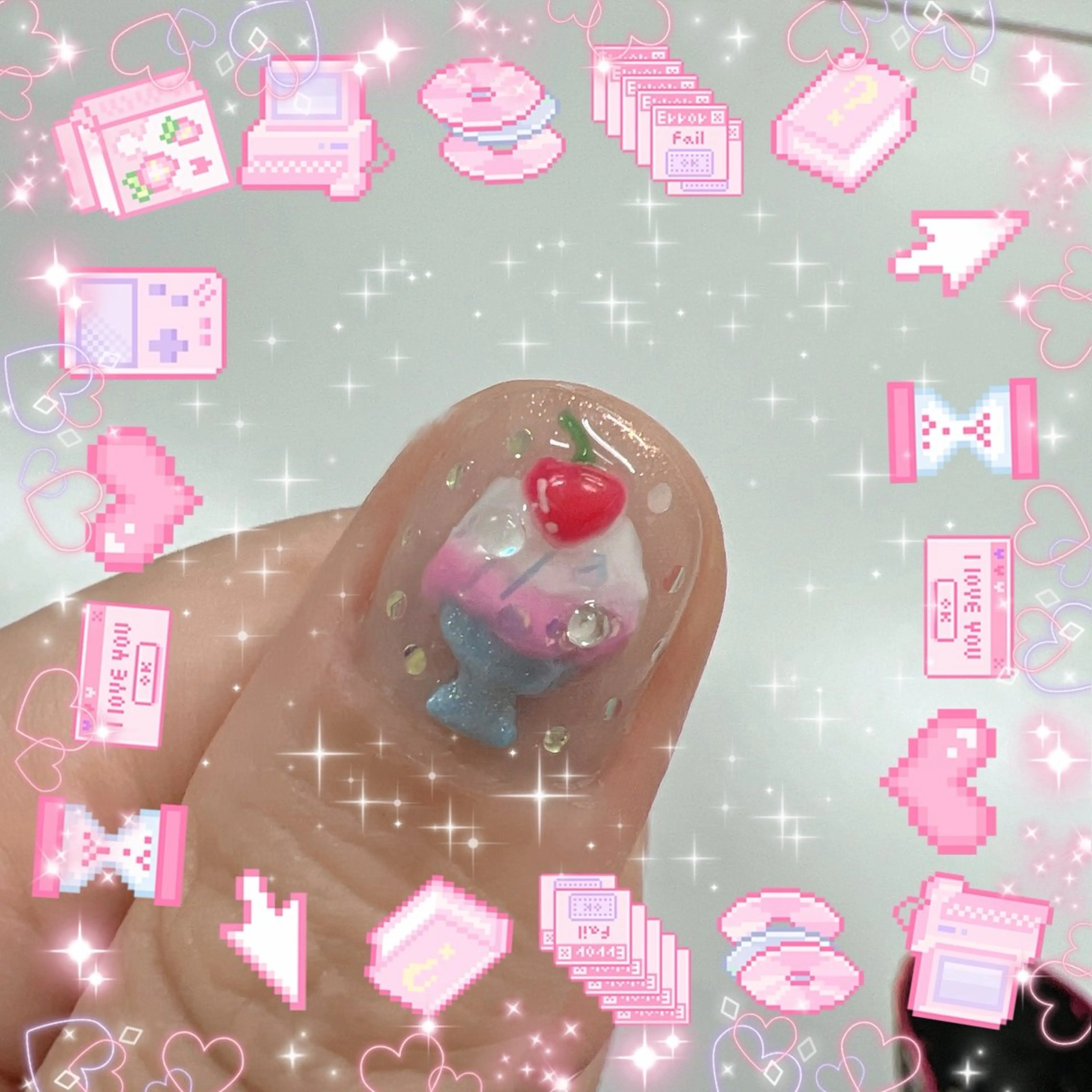 ネイル うね 🎀のネイルデザイン