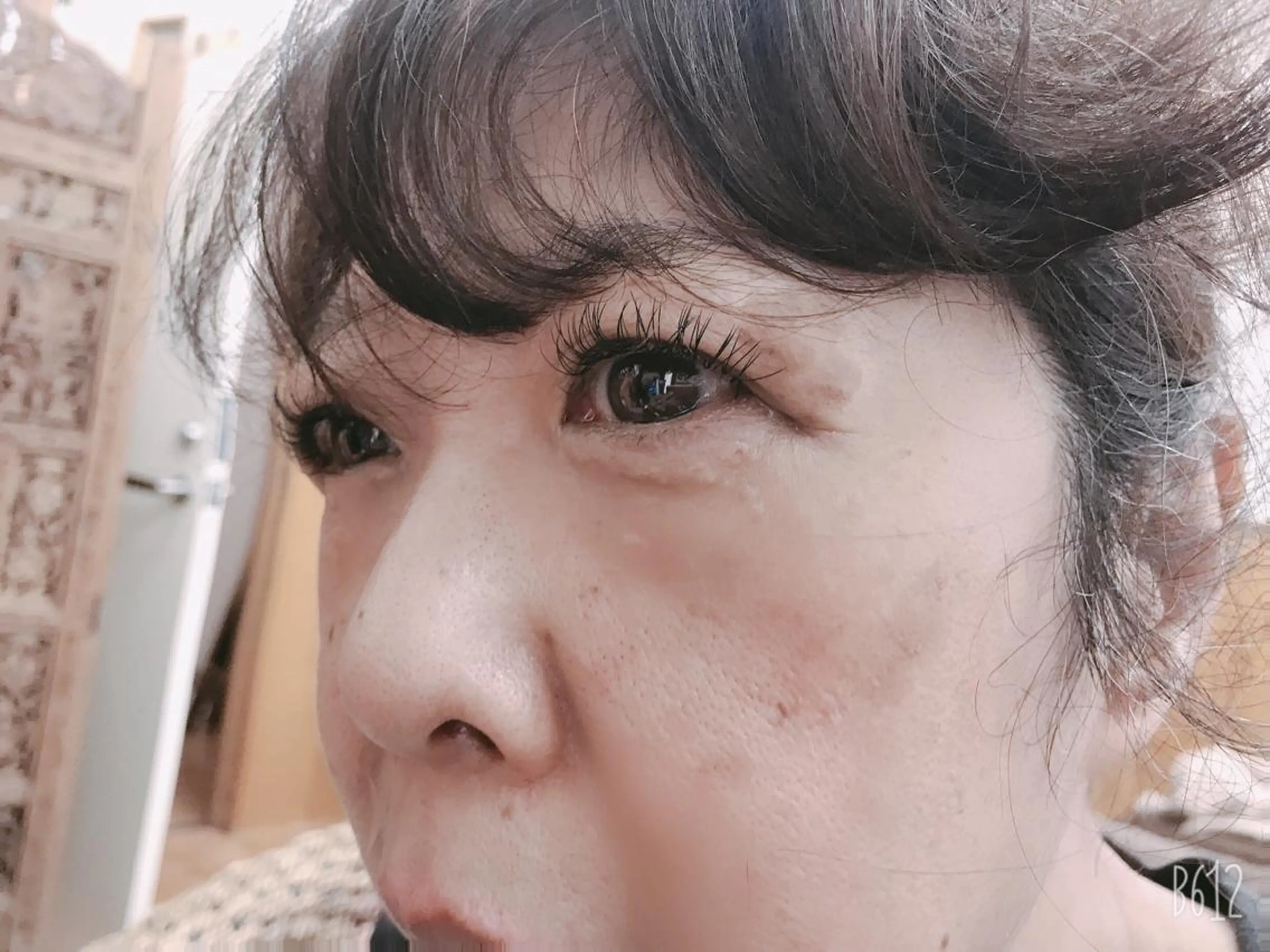 マツエク・マツパ Dカール フラットラッシュ Angeli👼 Chiyoのネイルデザイン