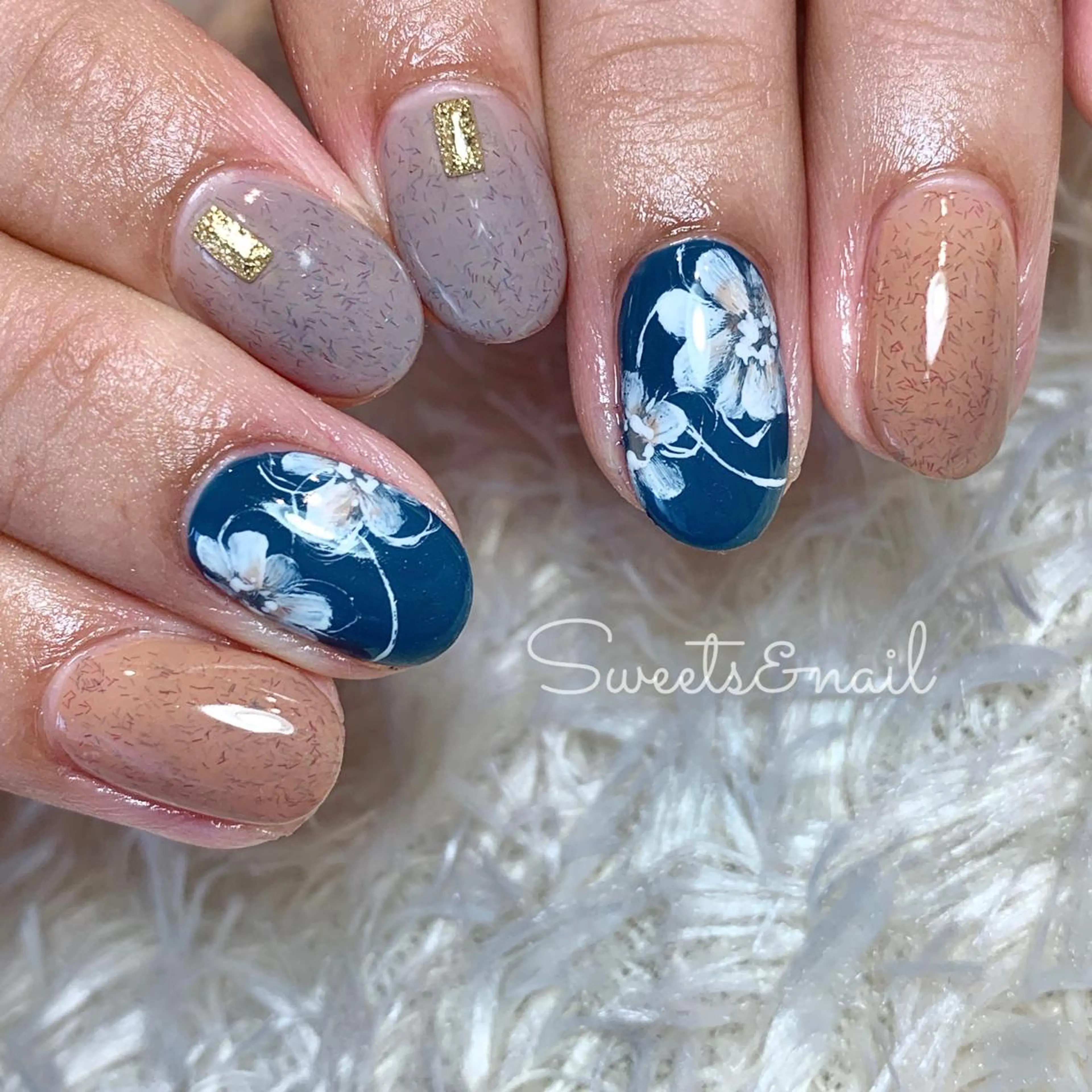 ネイル フラワーネイル Sweets＆ nail みなこのネイルデザイン