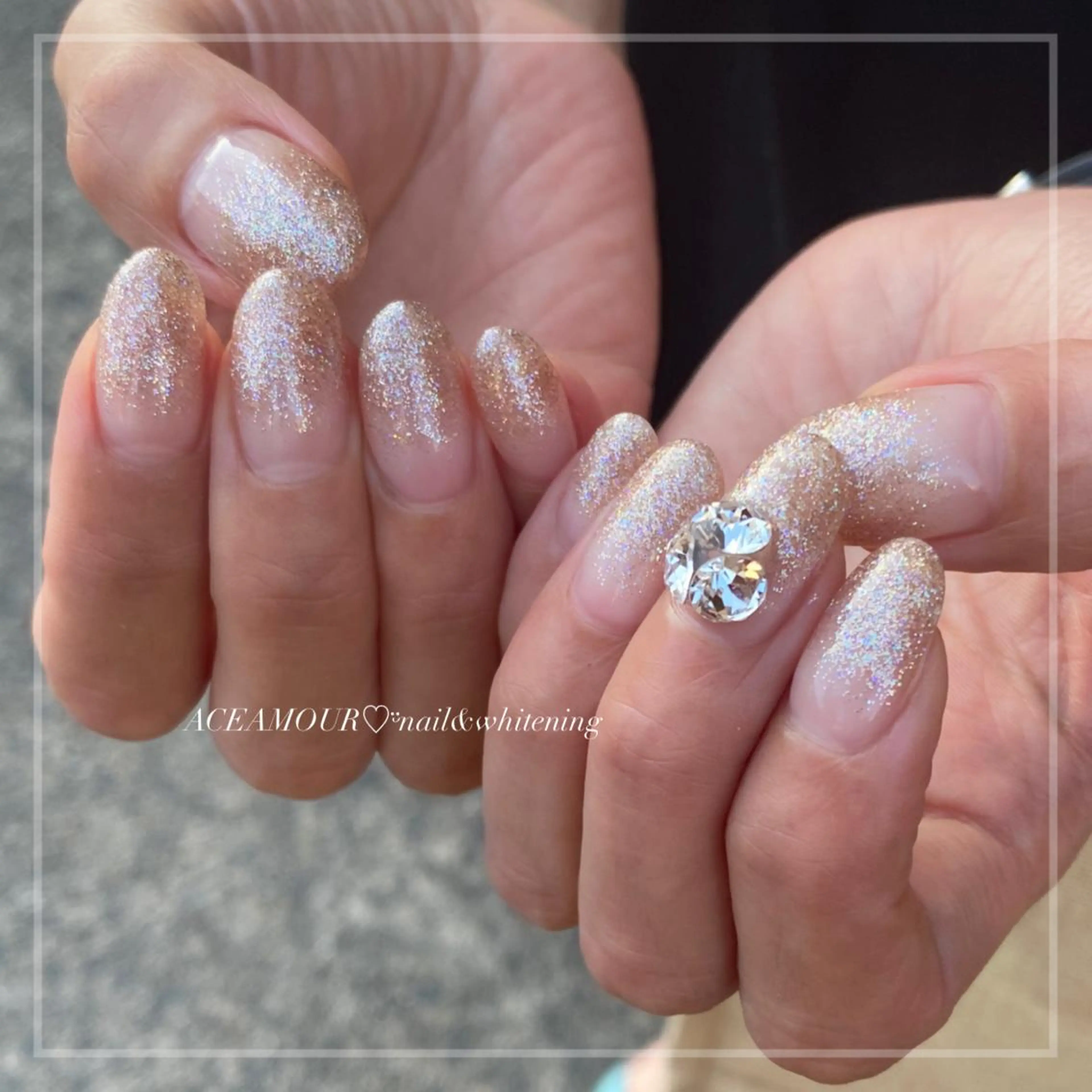 ネイル ネイル/耳つぼ /新ホワイトニングのネイルデザイン