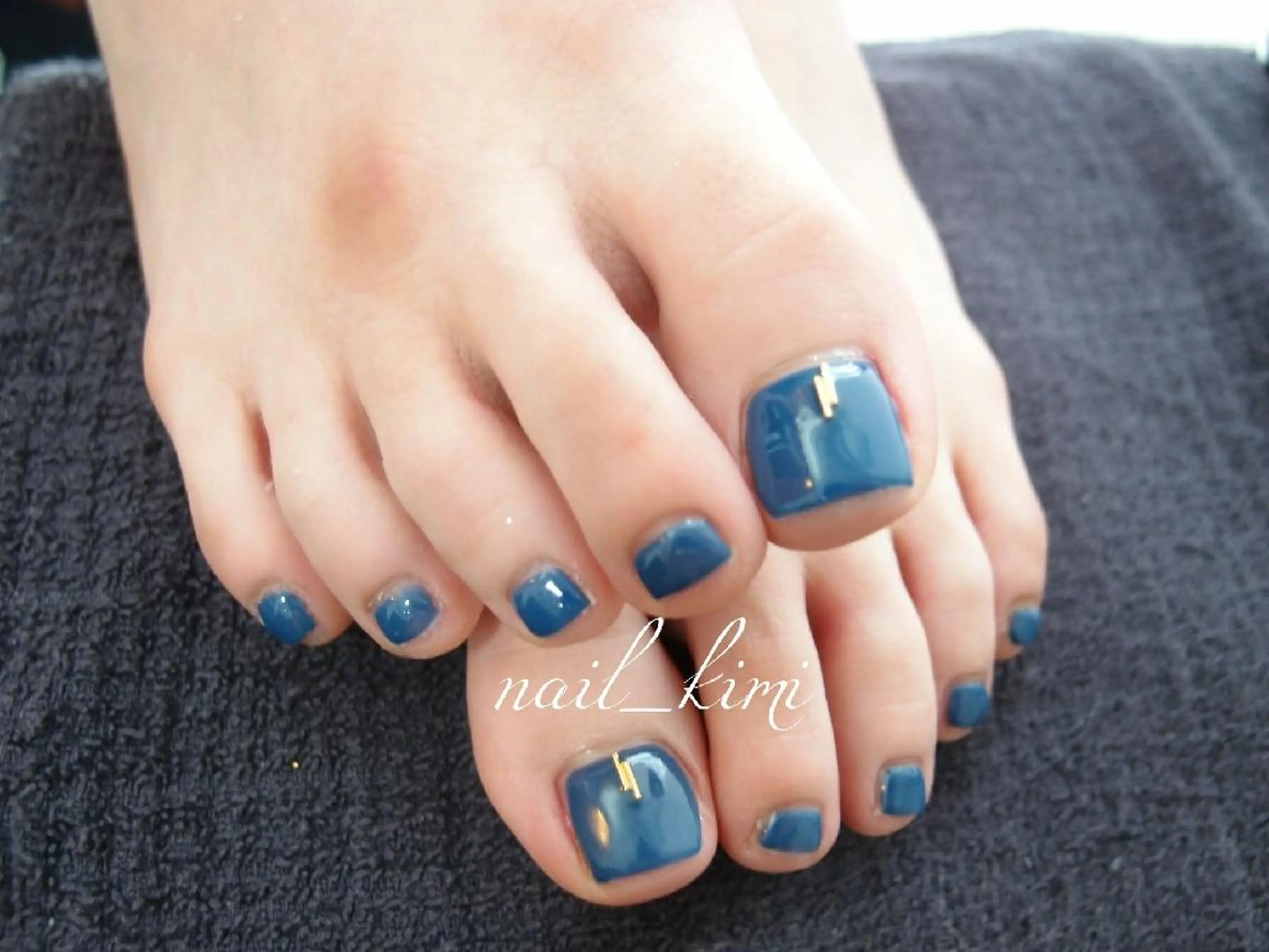 ネイル メンズ ワンカラーネイル ConneQt所属・ETHOSENSE. kimikaのネイルデザイン