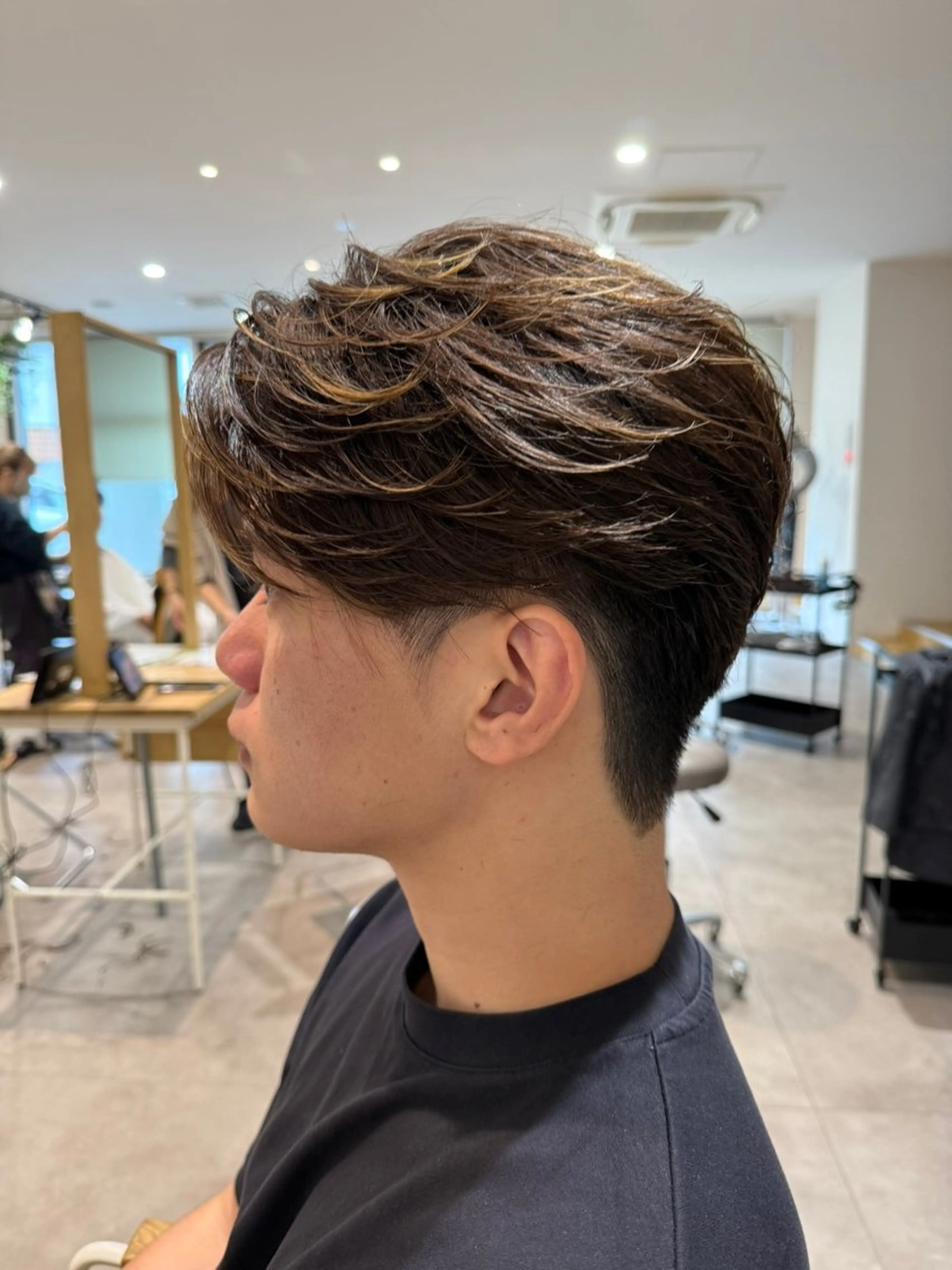 ショート カット パーマ 樋口 令惟のヘアスタイル