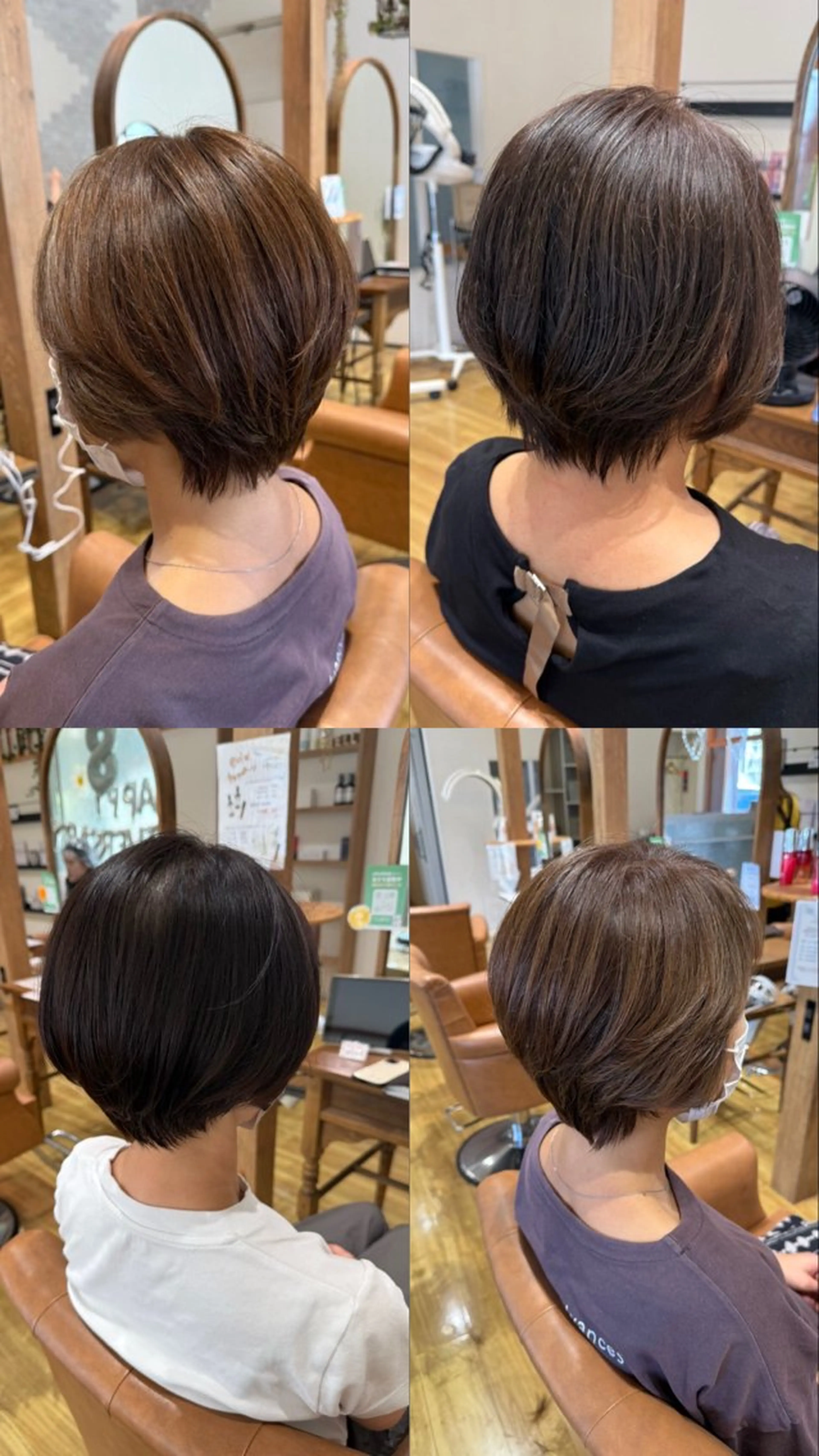 ショート 中川 雅のヘアスタイル