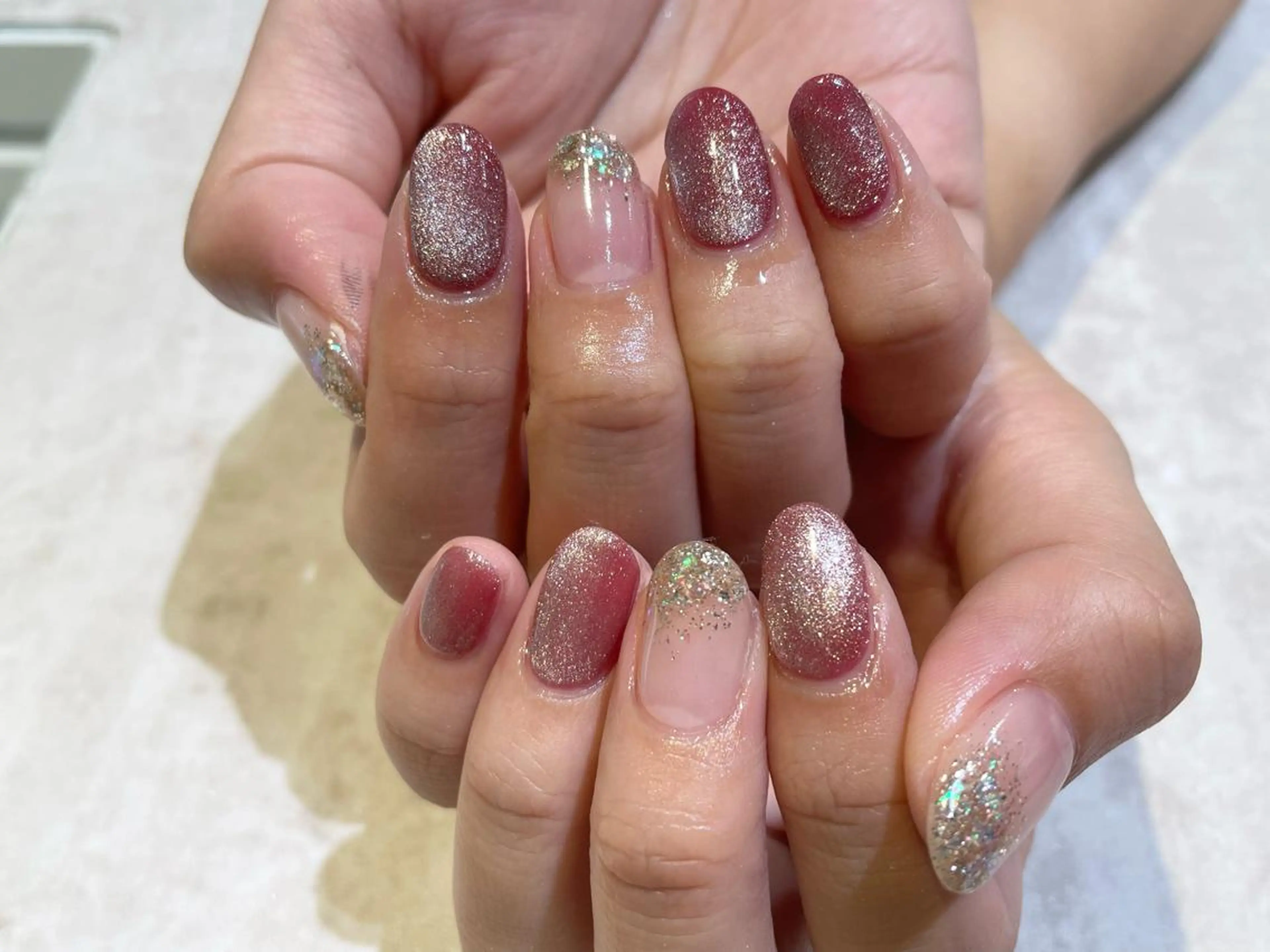 ネイル 舞田 苑香のネイルデザイン