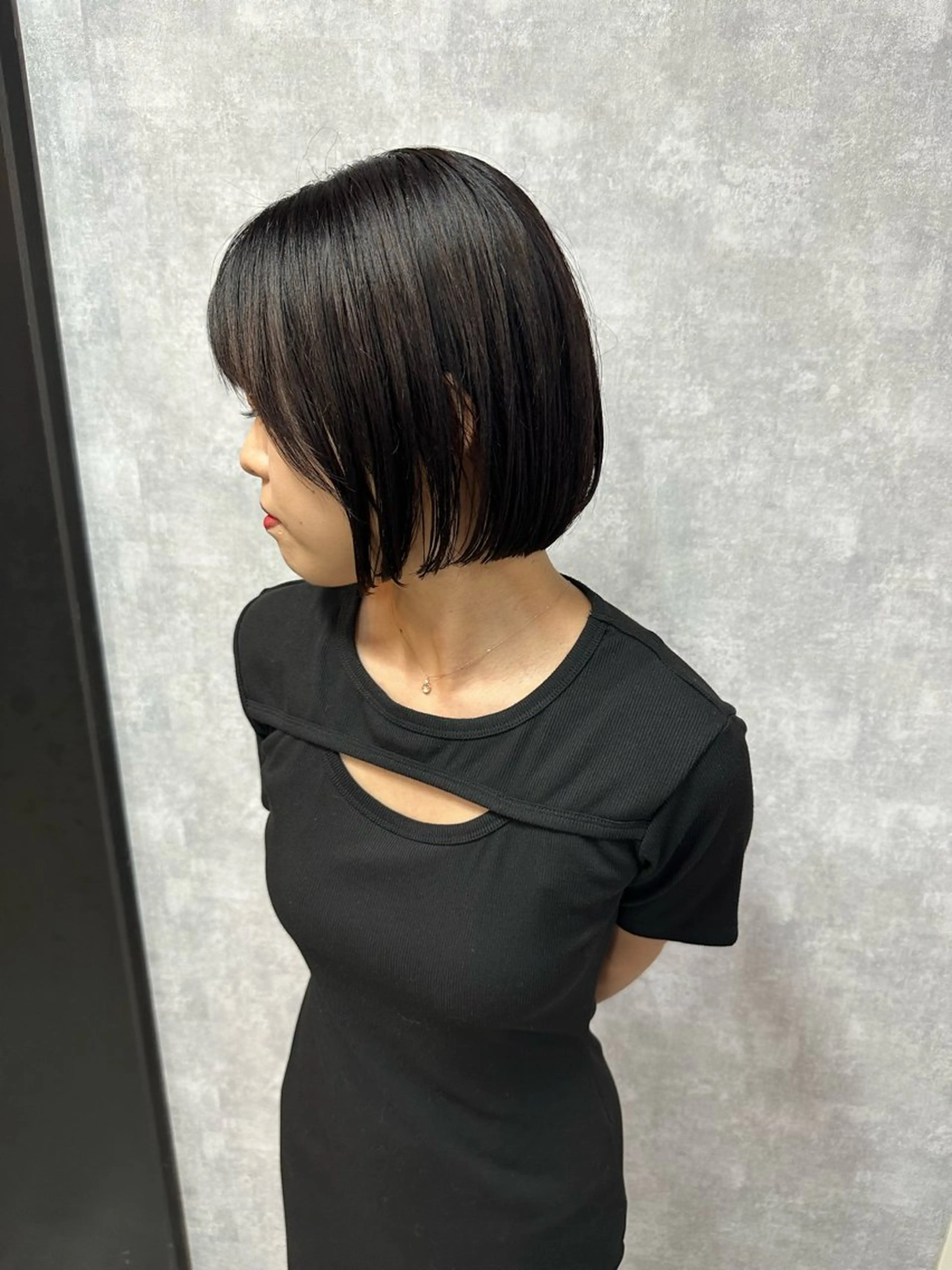 ショート 切りっぱなしボブ ショートボブ ハンサムショート 丸みショート ボブ カット トリートメント C’LD hair  produce /シールドヘア所属・モテ髪/ボブ/ショー ト/アダチフウトのヘアスタイル