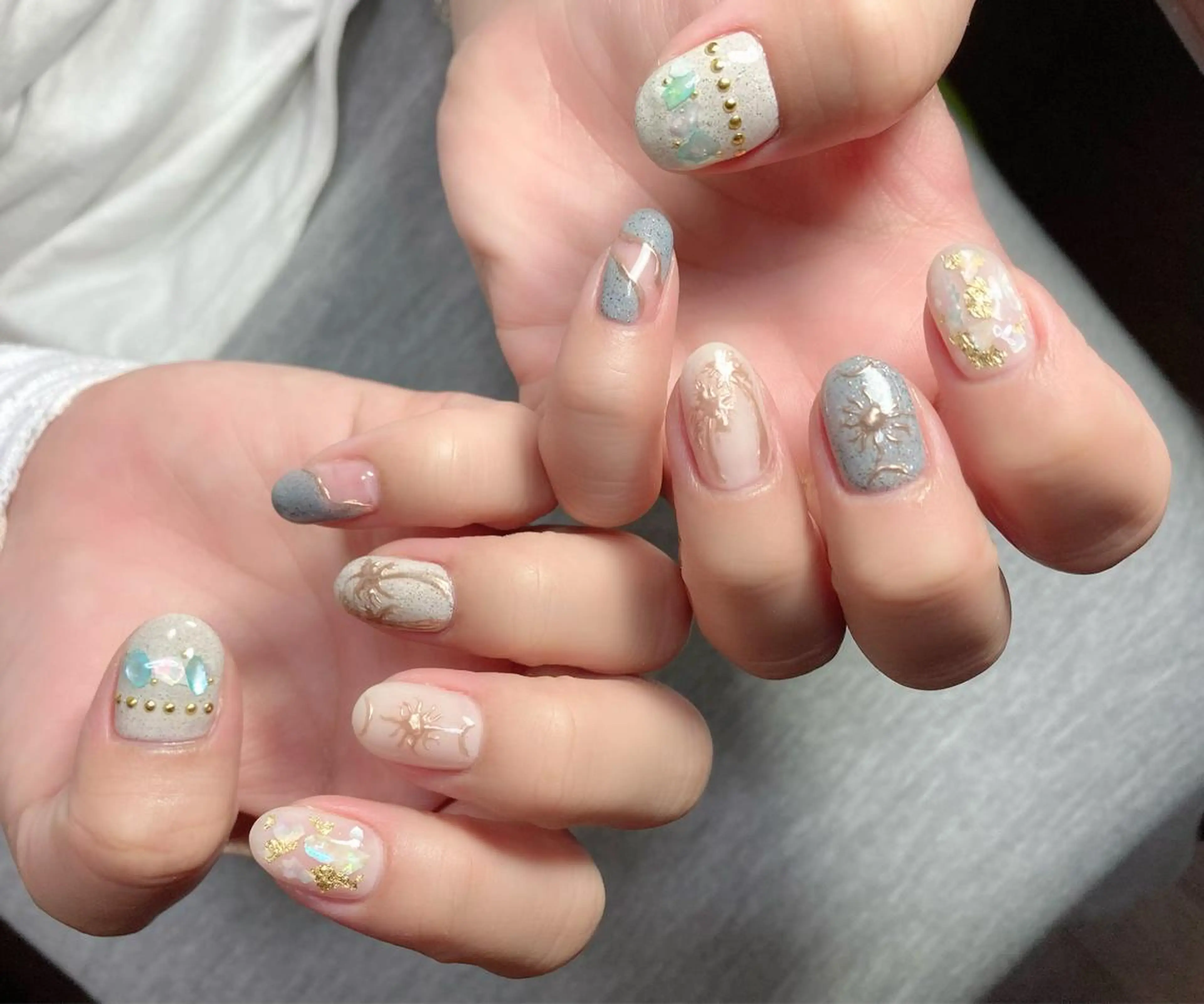 ネイル ハンドネイル 市川駅 ✿中津のネイルデザイン