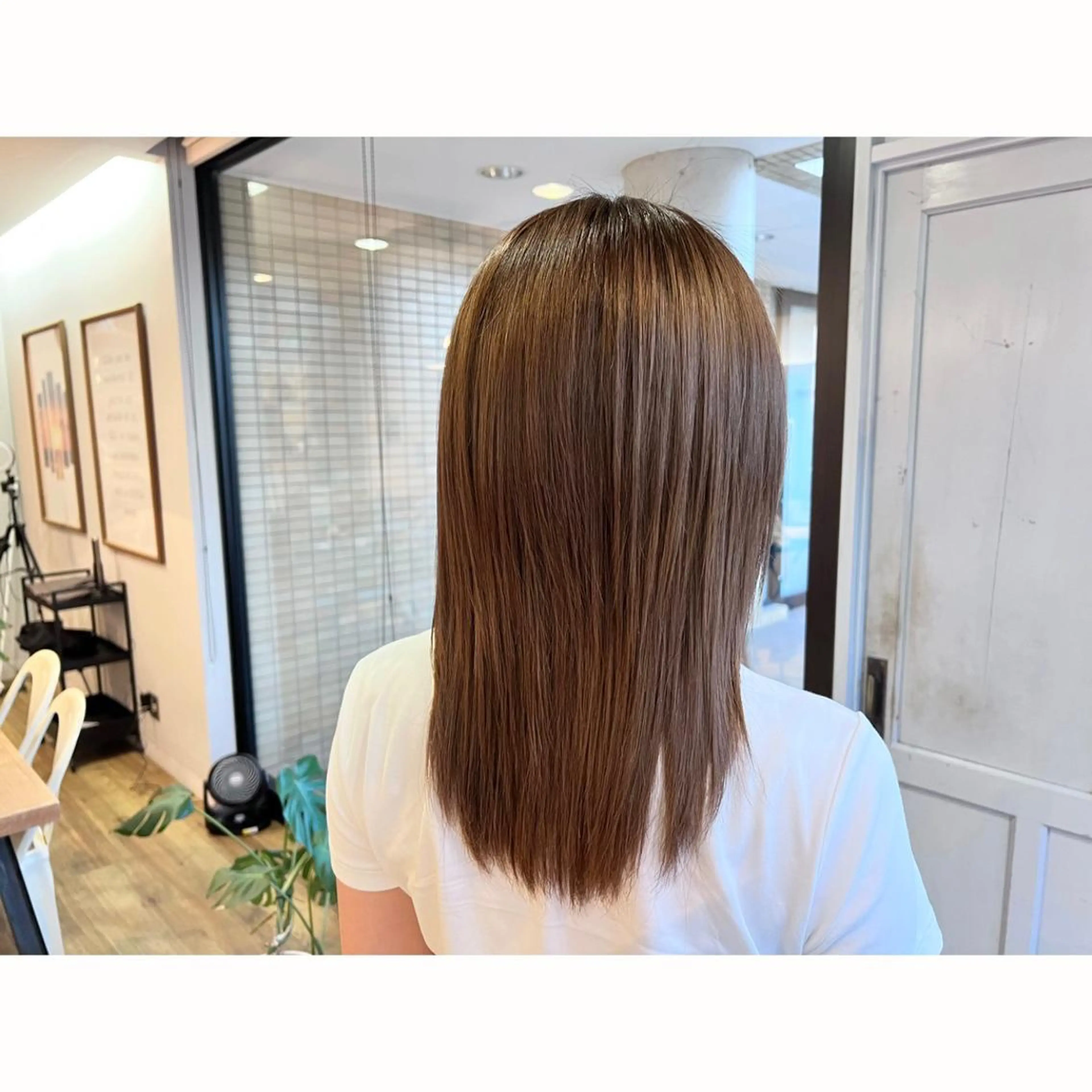 ロング 髪質改善 ツキダテ ユイのヘアスタイル