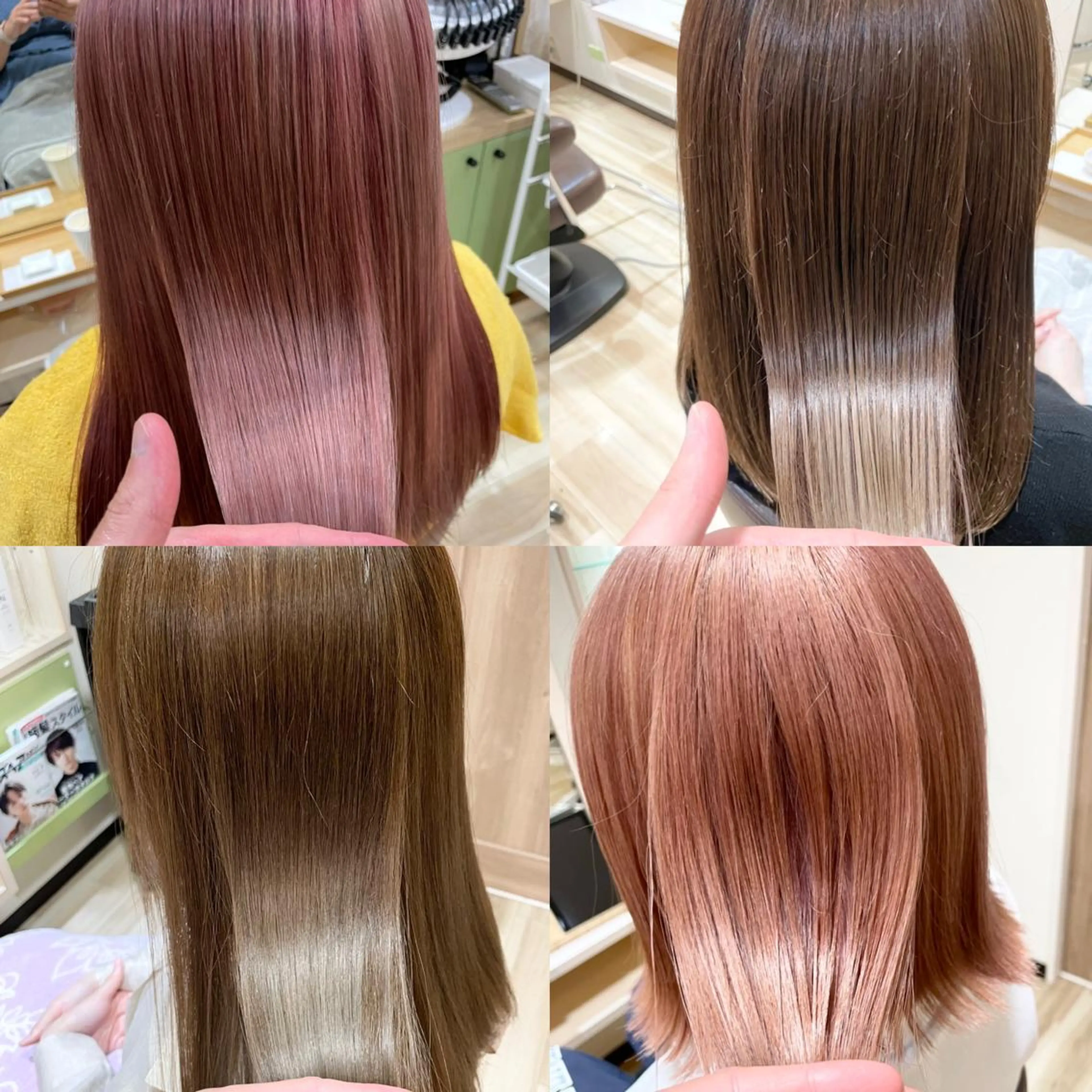 🌼minimo限定価格🌼カット＋酸熱トリートメント🛁⭐️の写真