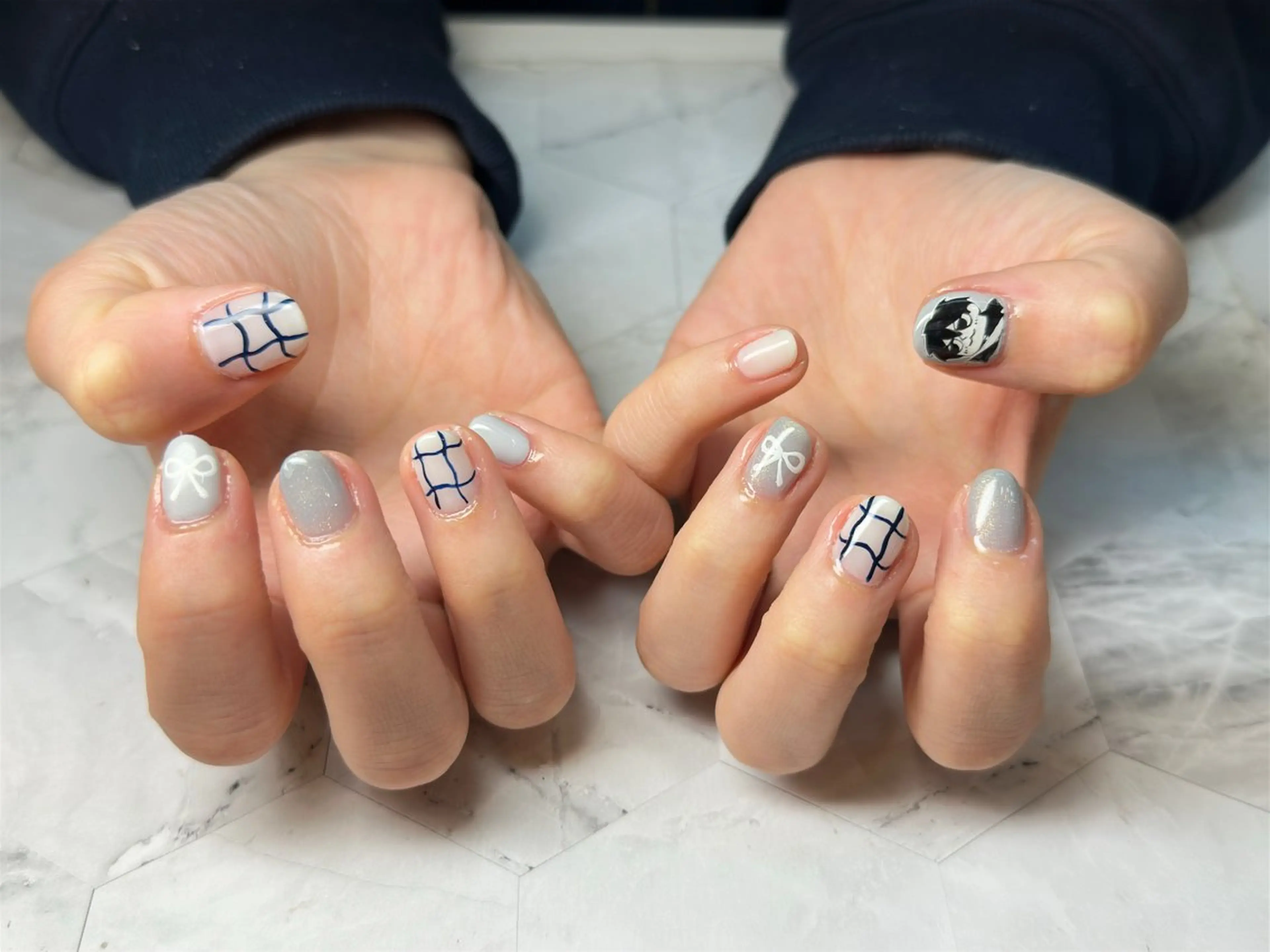 ネイル ハンドネイル Queennail 北堀江AYAのネイルデザイン