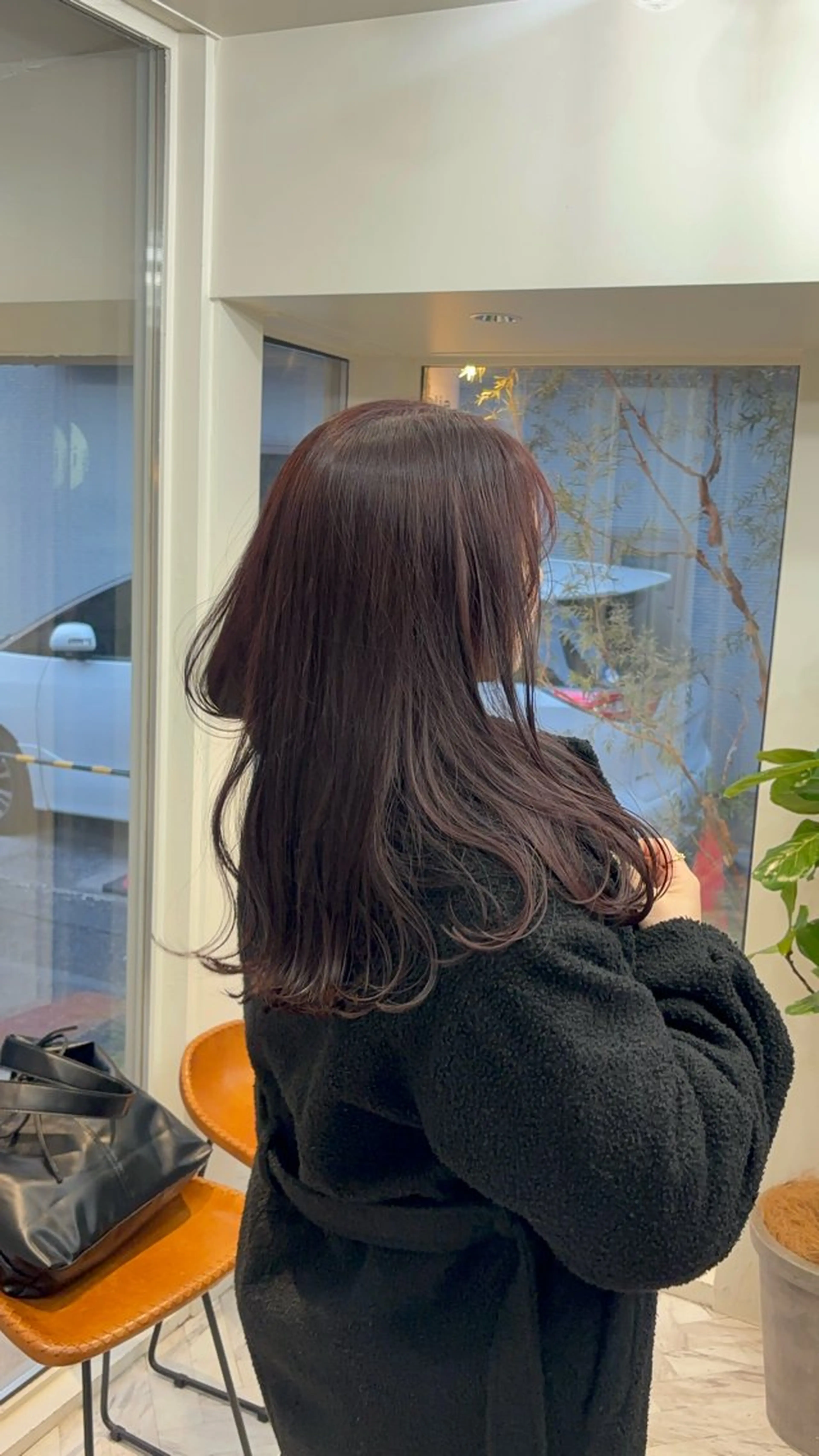 ロング カラー カット ヘアカラー トリートメント オリーブ/縮毛♡ Natsuno🩰のヘアスタイル