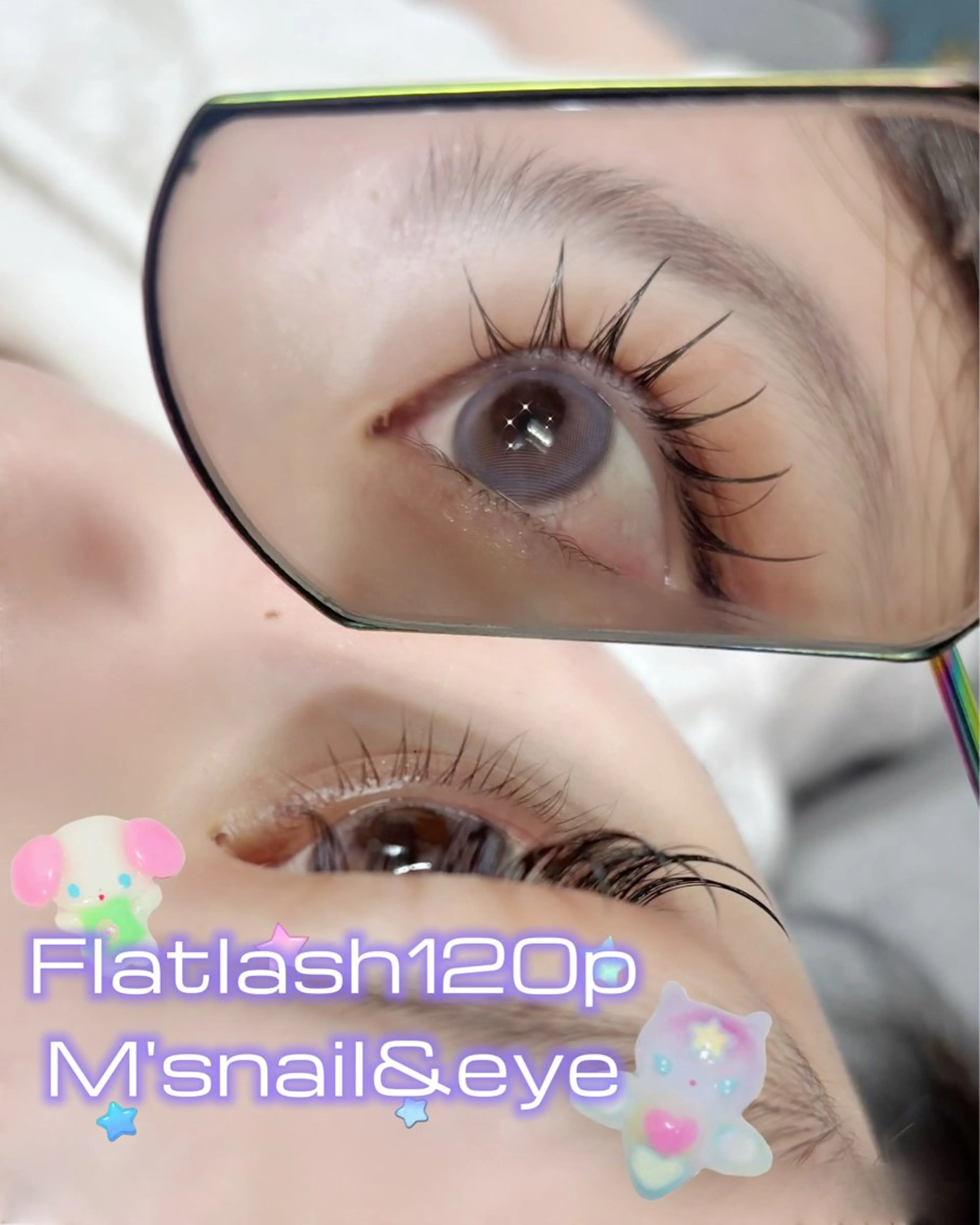 マツエク・マツパ M'snail &eye所属・かりん 🧸💙のマツエク・マツパデザイン