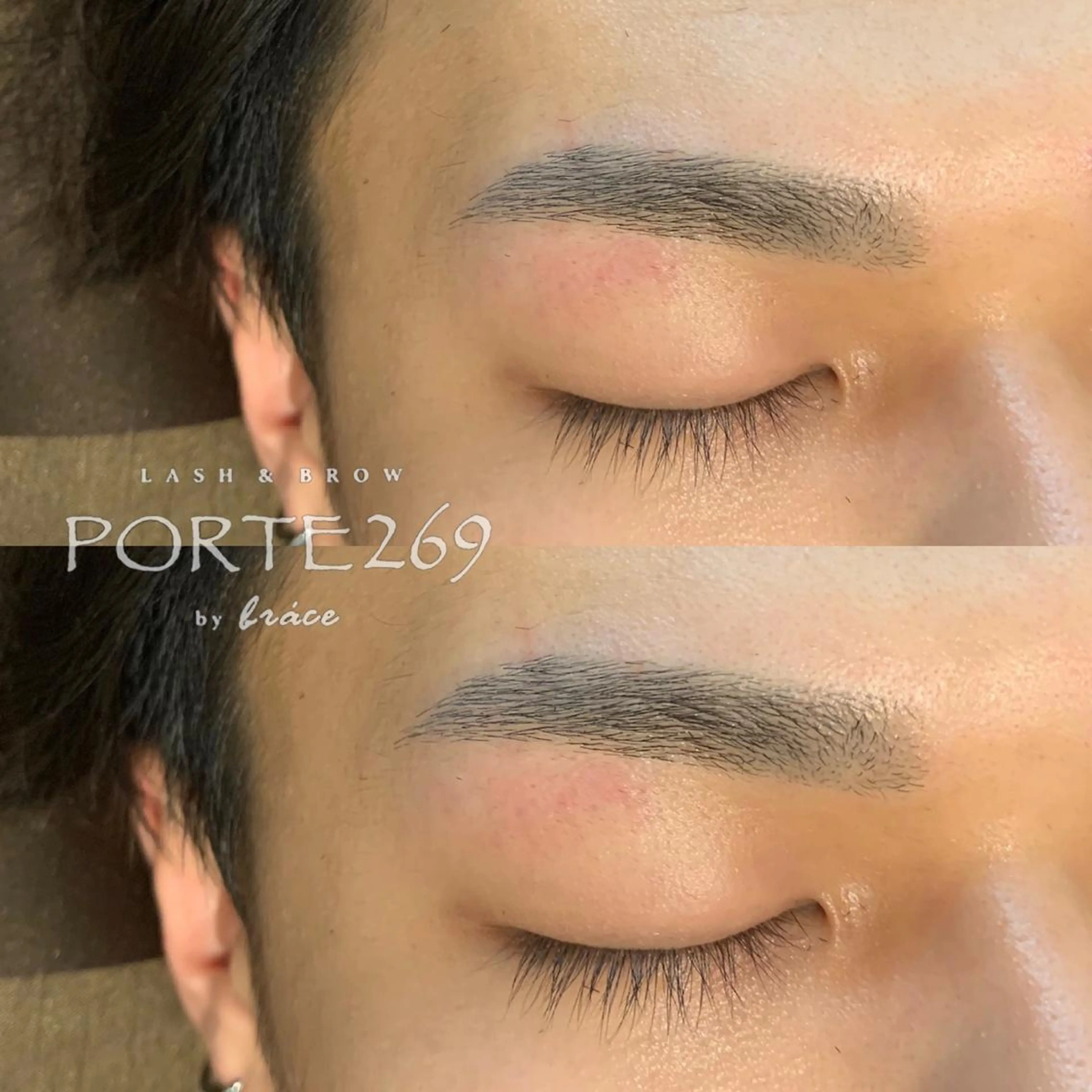 メンズ マツエク・マツパ ワックス脱毛 その他(アイブロウ) NERU  lash&brow所属・鈴木 音瑠のマツエク・マツパデザイン