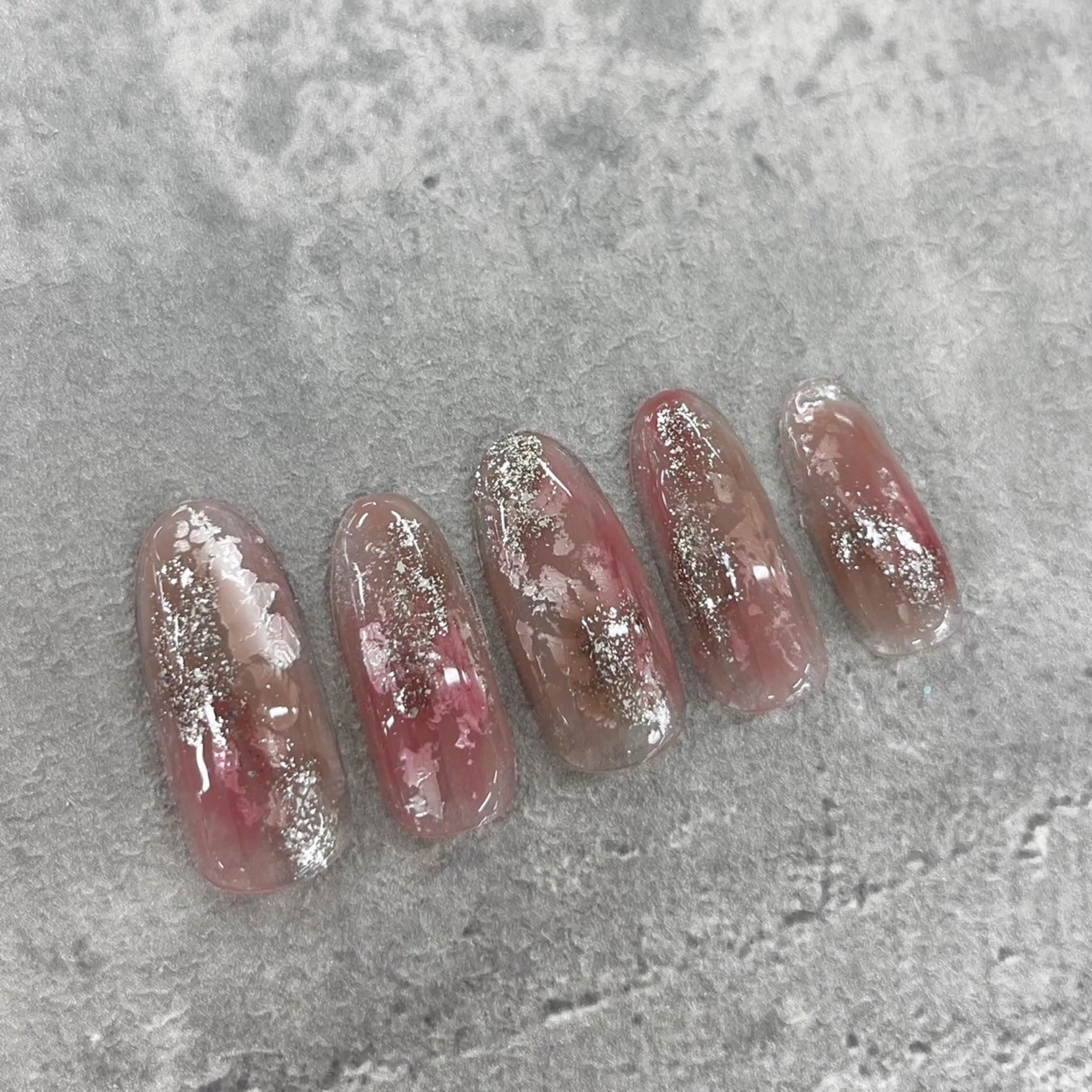 ネイル ⭐︎休業中の練習⭐︎ JNA認定講師髙橋のネイルデザイン