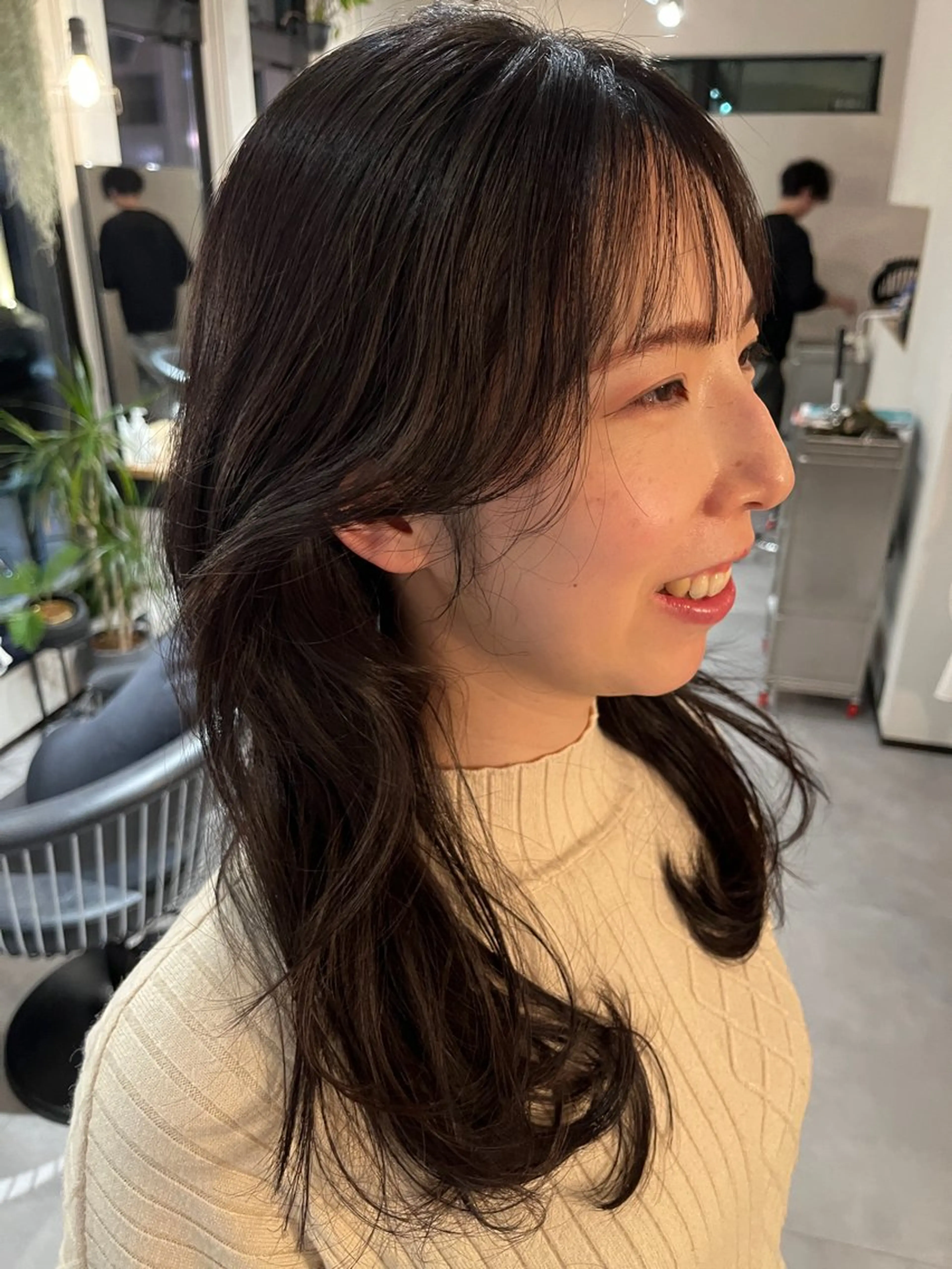 ロング カラー カット ヘアカラー HAIR MAKE  miel所属・🫧透明感カラー🫧 SHINSEIのヘアスタイル