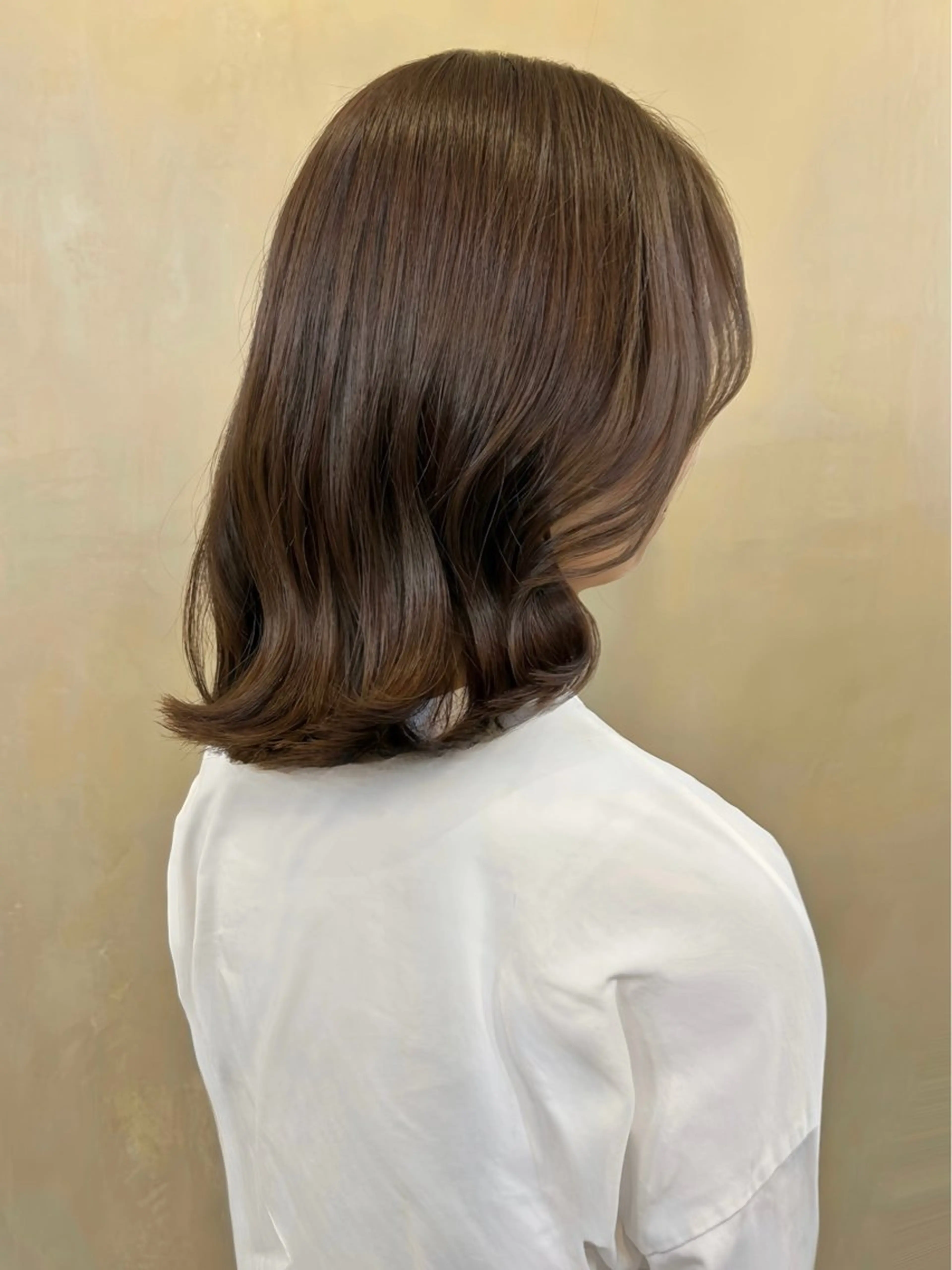 ミディアム カラー miyu /yucca大阪京橋のヘアスタイル