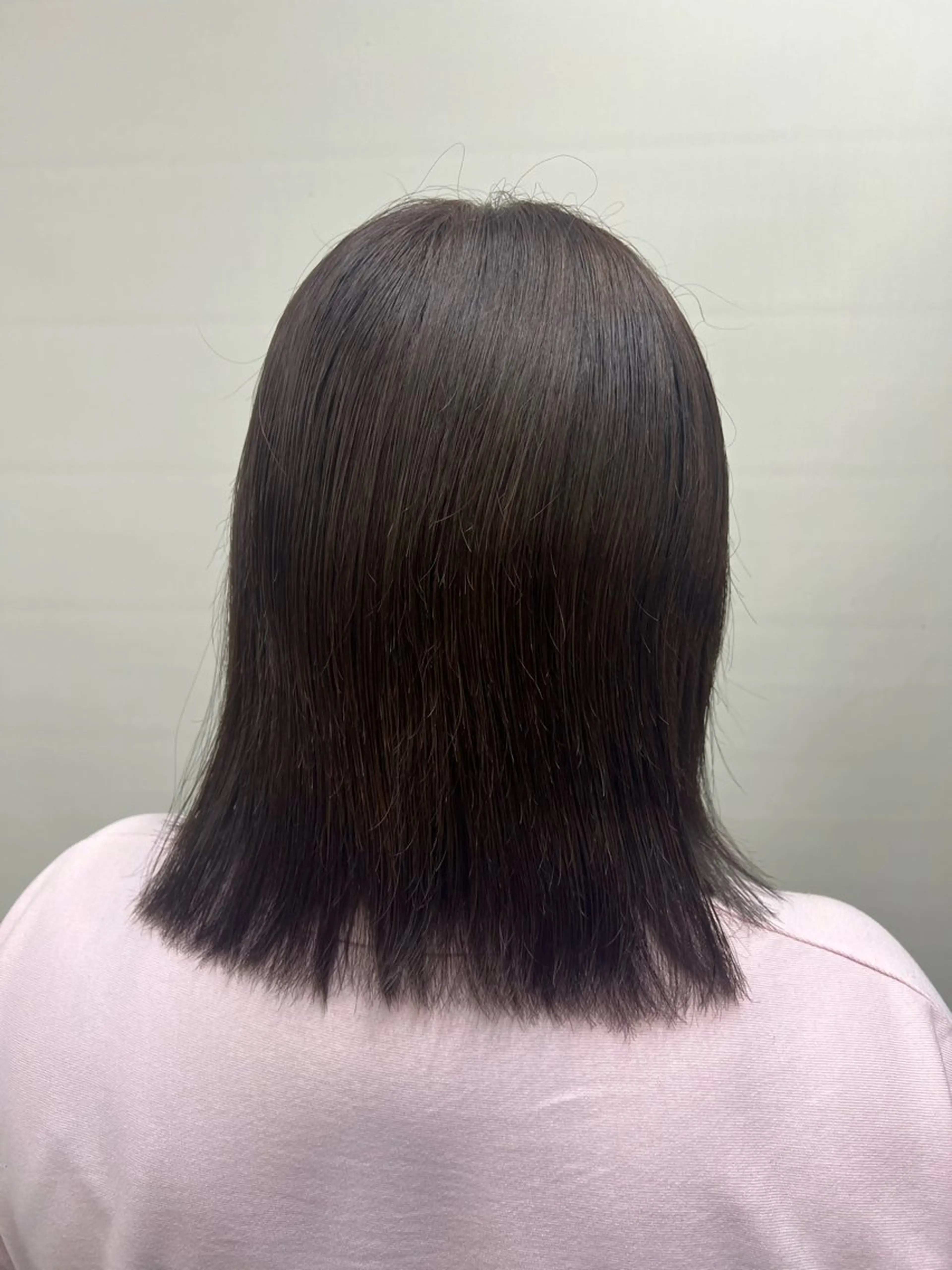 ミディアム カラー ブラウンカラー 本間 絵理奈‎のヘアスタイル