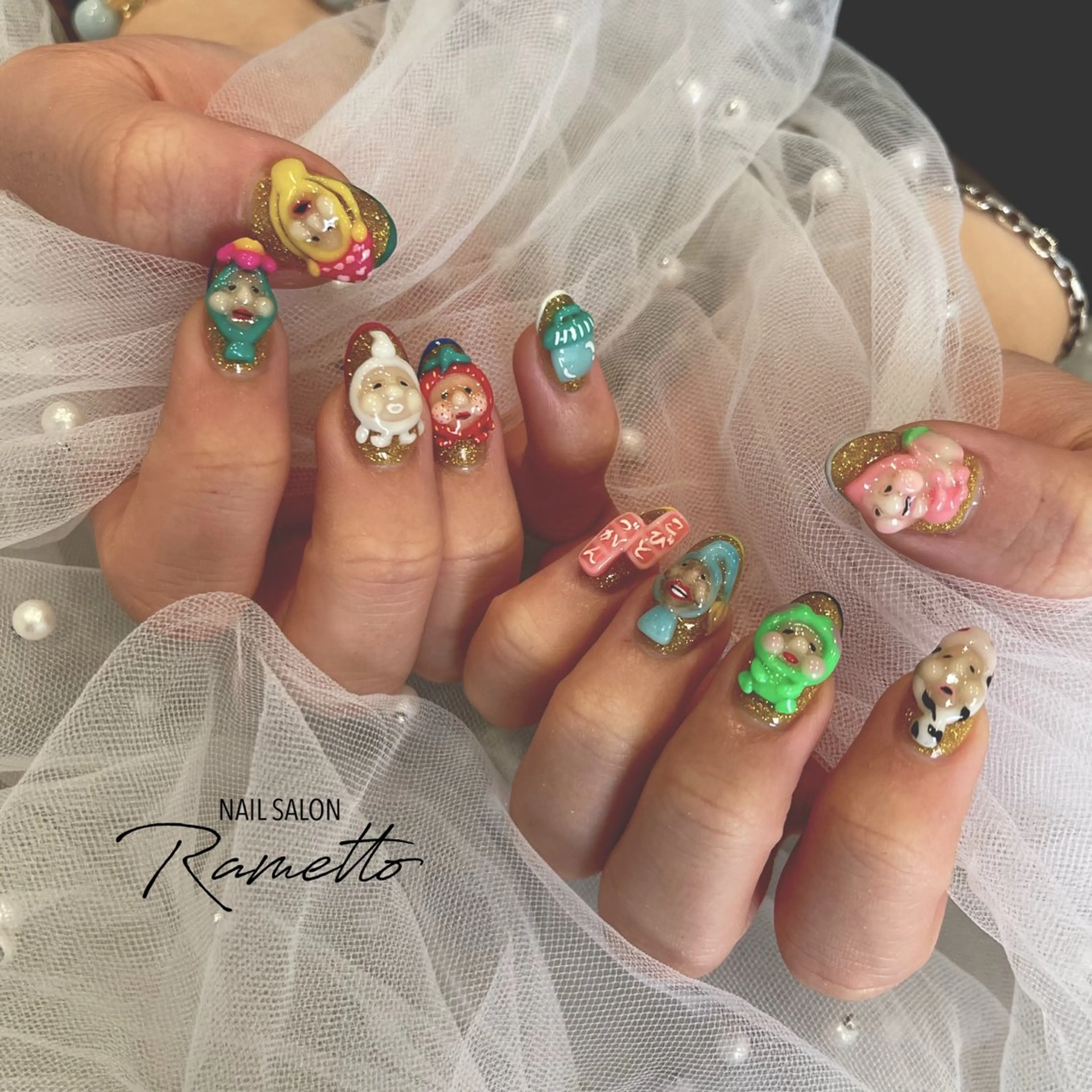 ネイル ハンドネイル NAILSALON Ramettoのネイルデザイン
