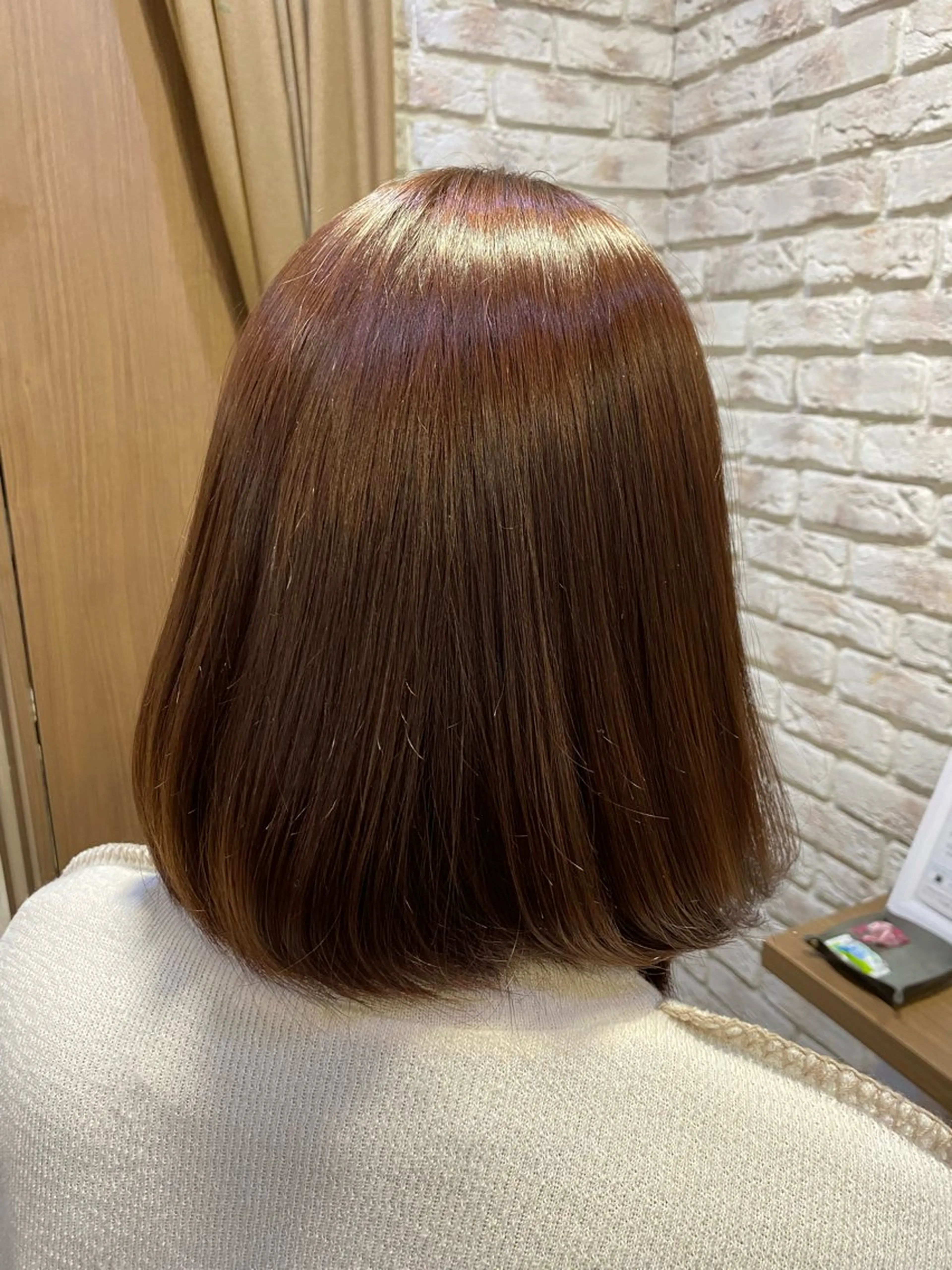 ミディアム 田中 元規のヘアスタイル