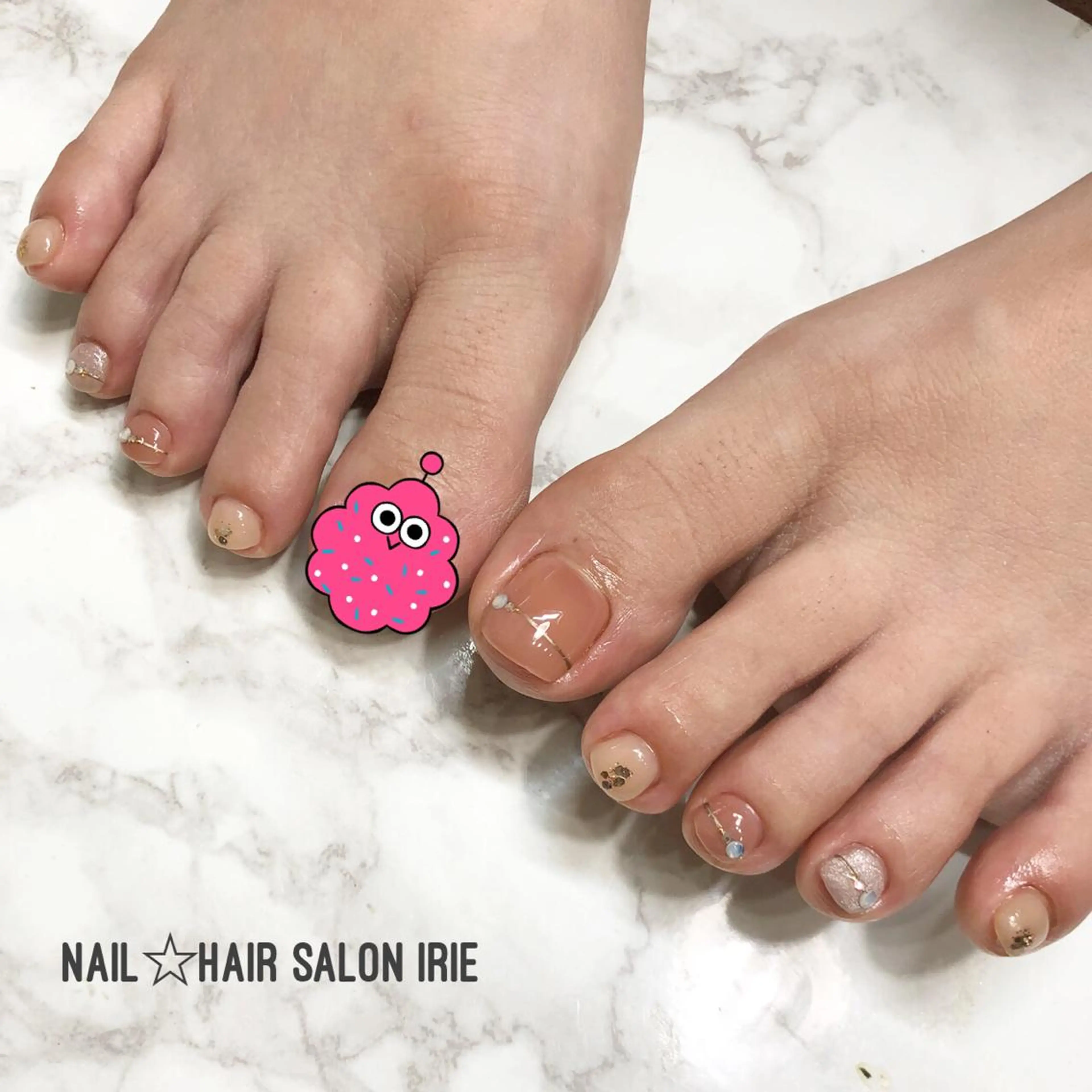 ネイル ハンドネイル Hair salon Irie所属・與儀 知佳のネイルデザイン