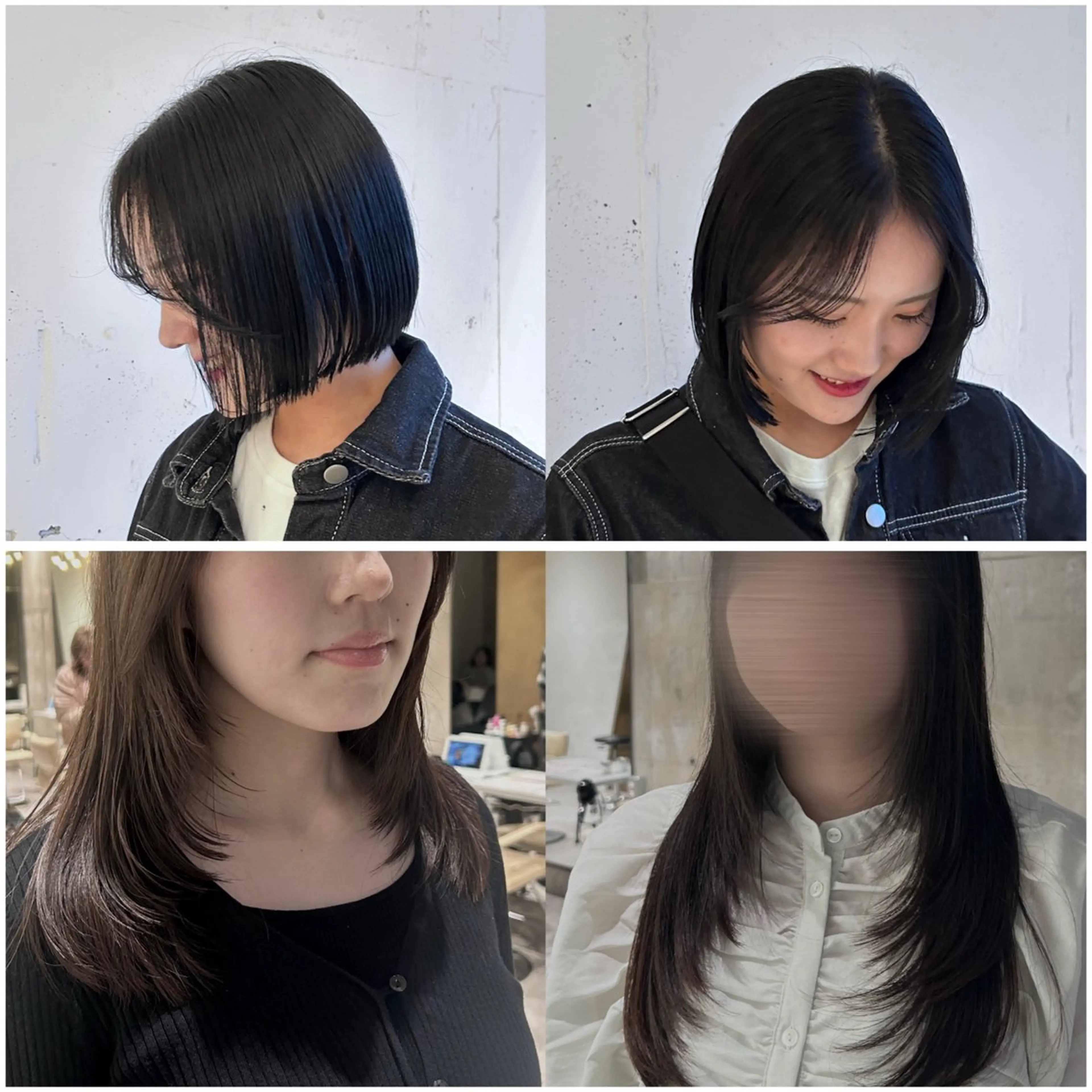 ミディアム カット ヘアカラー トリートメント ☆yoke aika☆のヘアスタイル