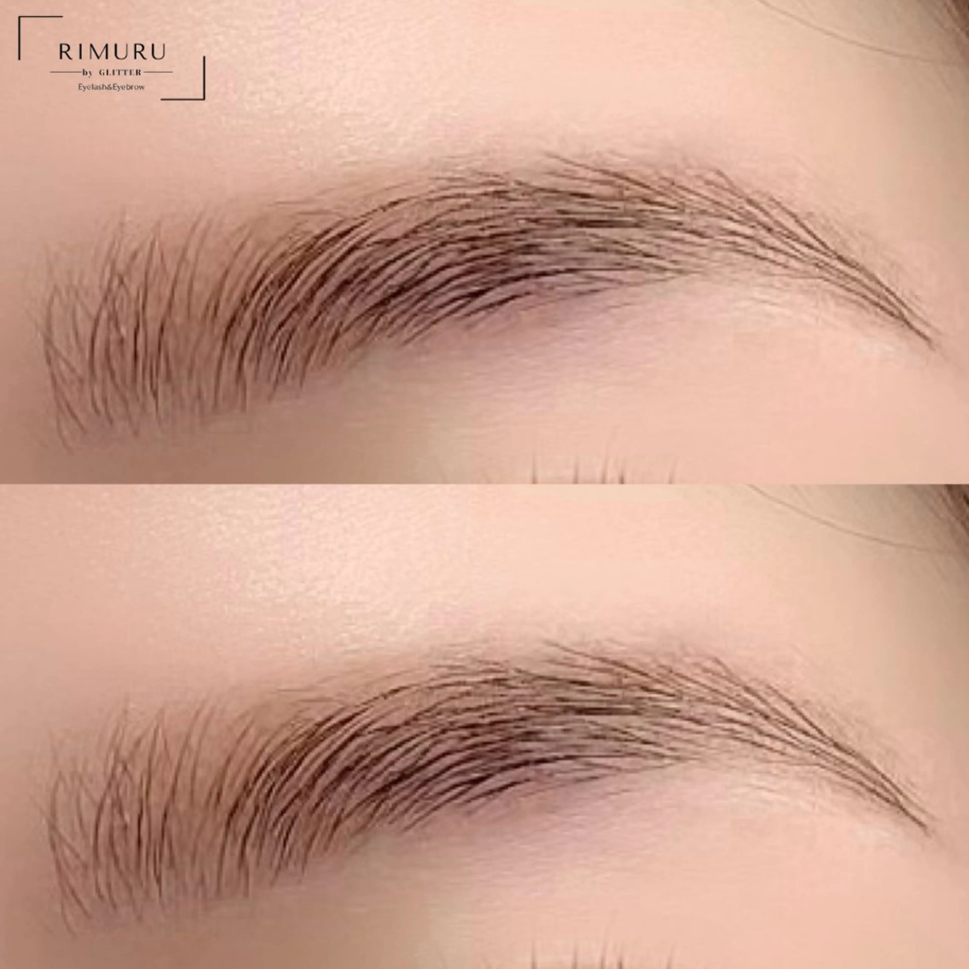 アイブロウ RIMURU by GLITTERのマツエク・マツパデザイン