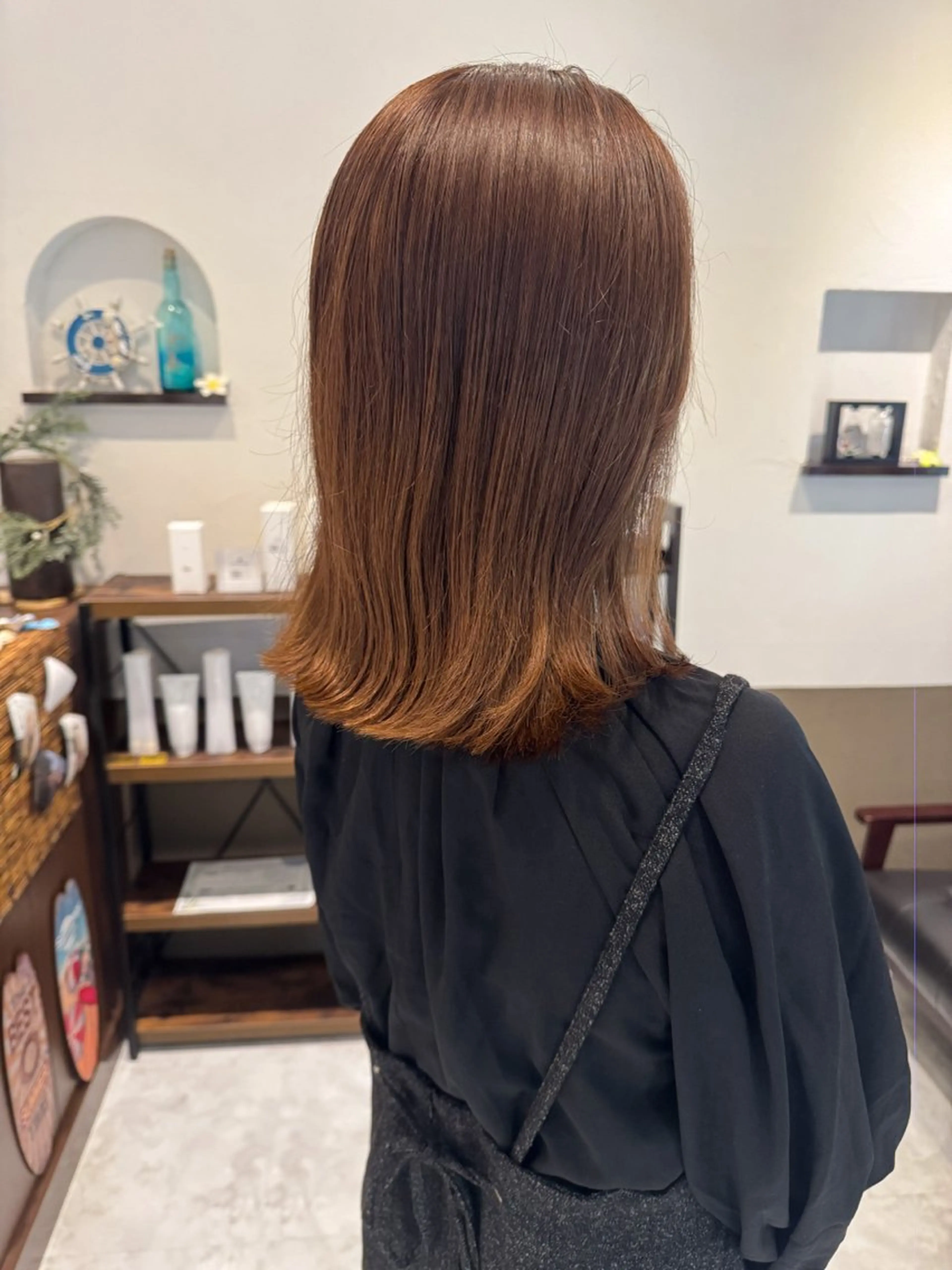 ミディアム カラー LEO所属・坂井田 浩樹のヘアスタイル