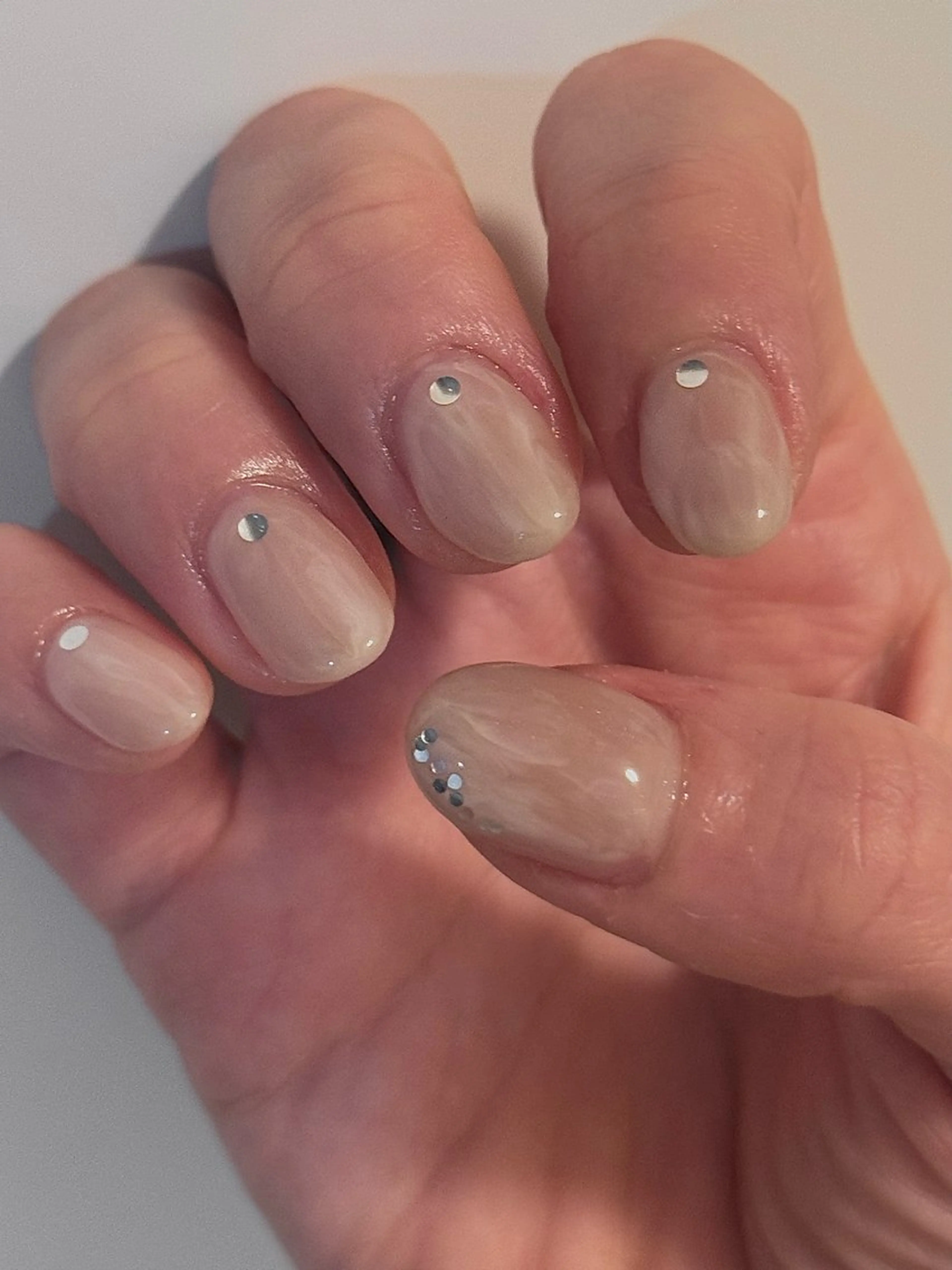 ネイル ショートネイル シンプルネイル [深夜ネイル] 3___0nailのネイルデザイン