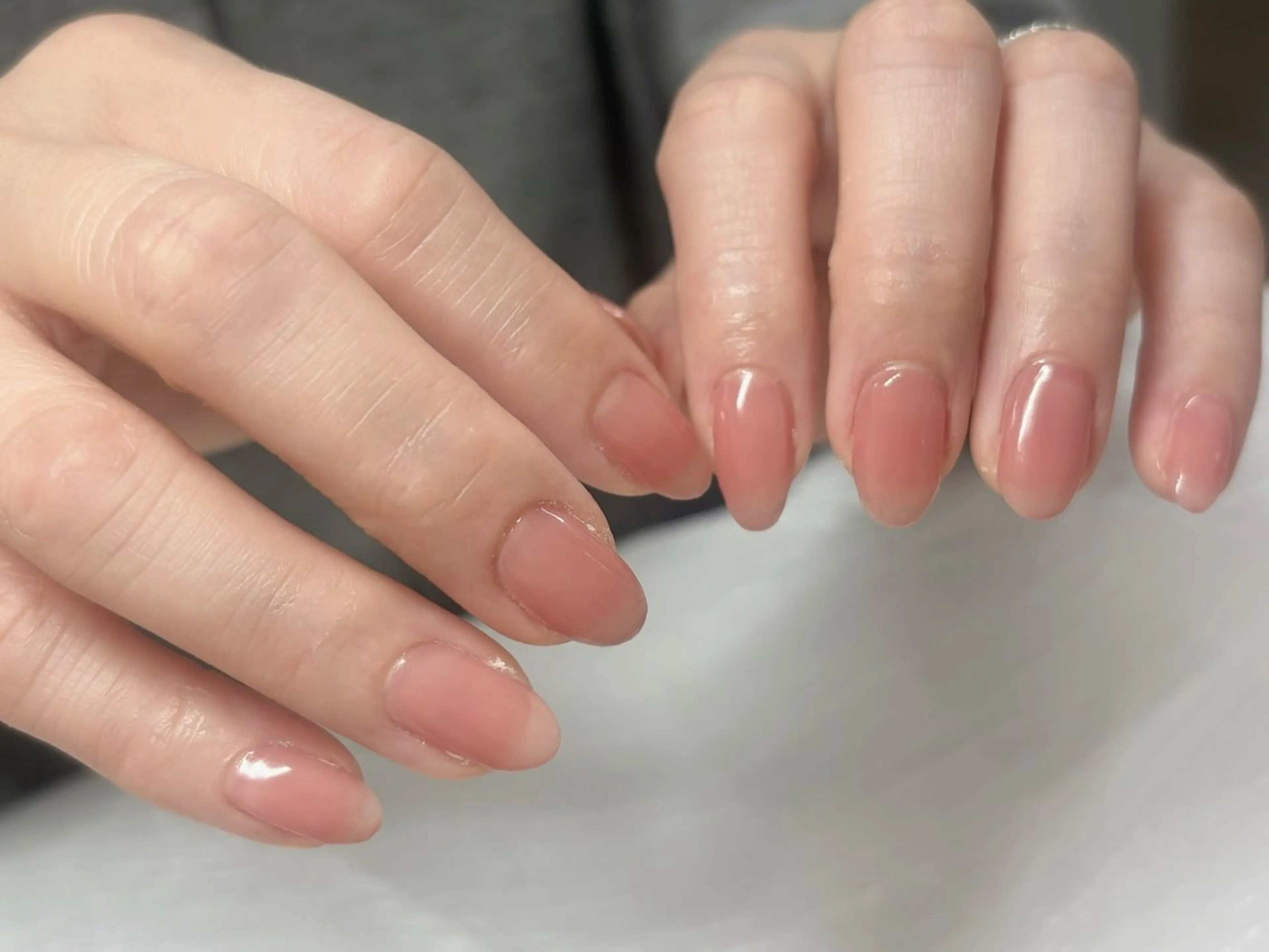 ネイル ワンカラーネイル ハンドネイル 小さなビジネスサロン所属・Kanaya Kimiのネイルデザイン