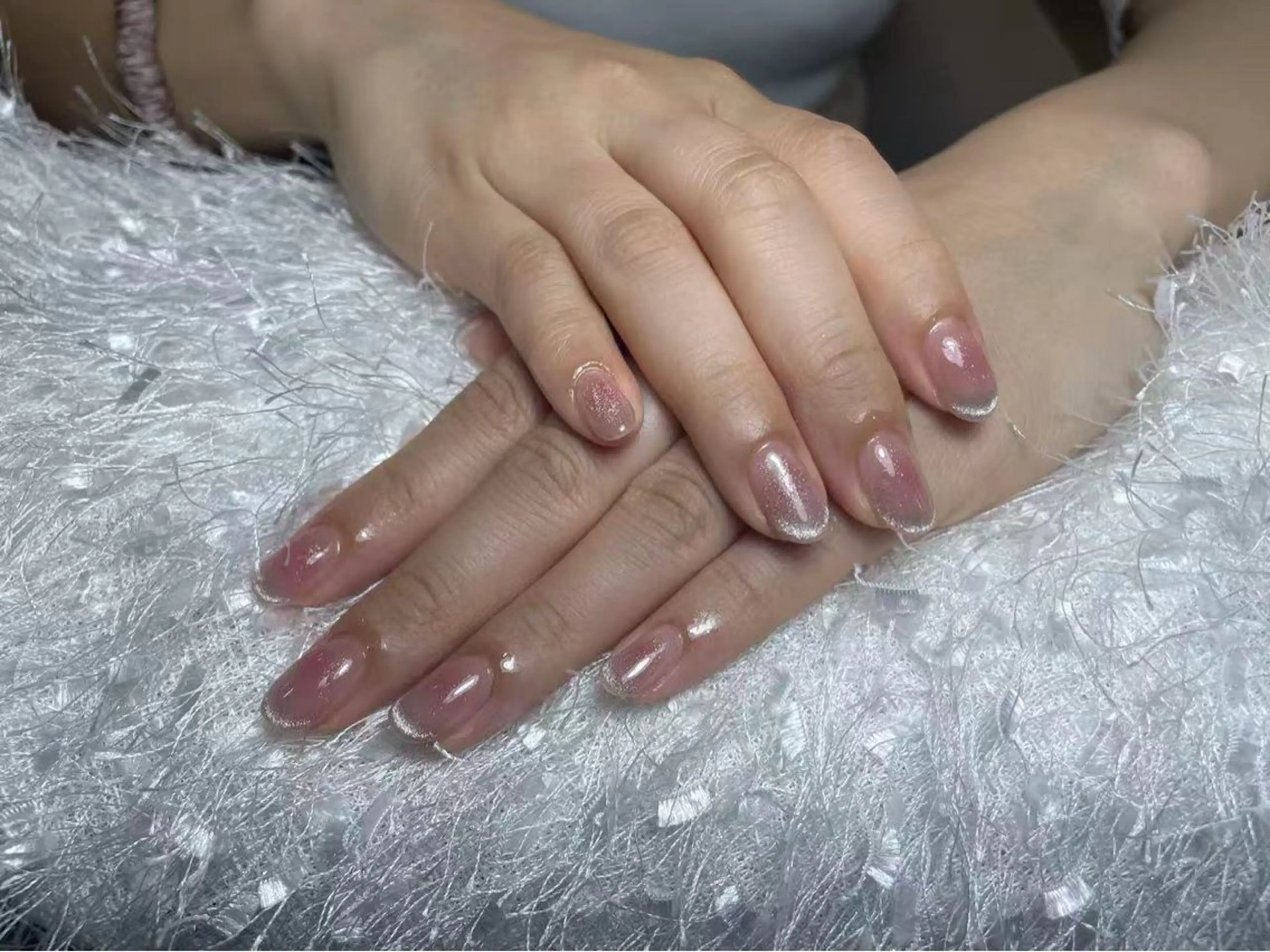 ネイル チークネイル 長さ出し フットネイル フレンチネイル ジェルネイル ハンドネイル Enny lovelyのネイルデザイン