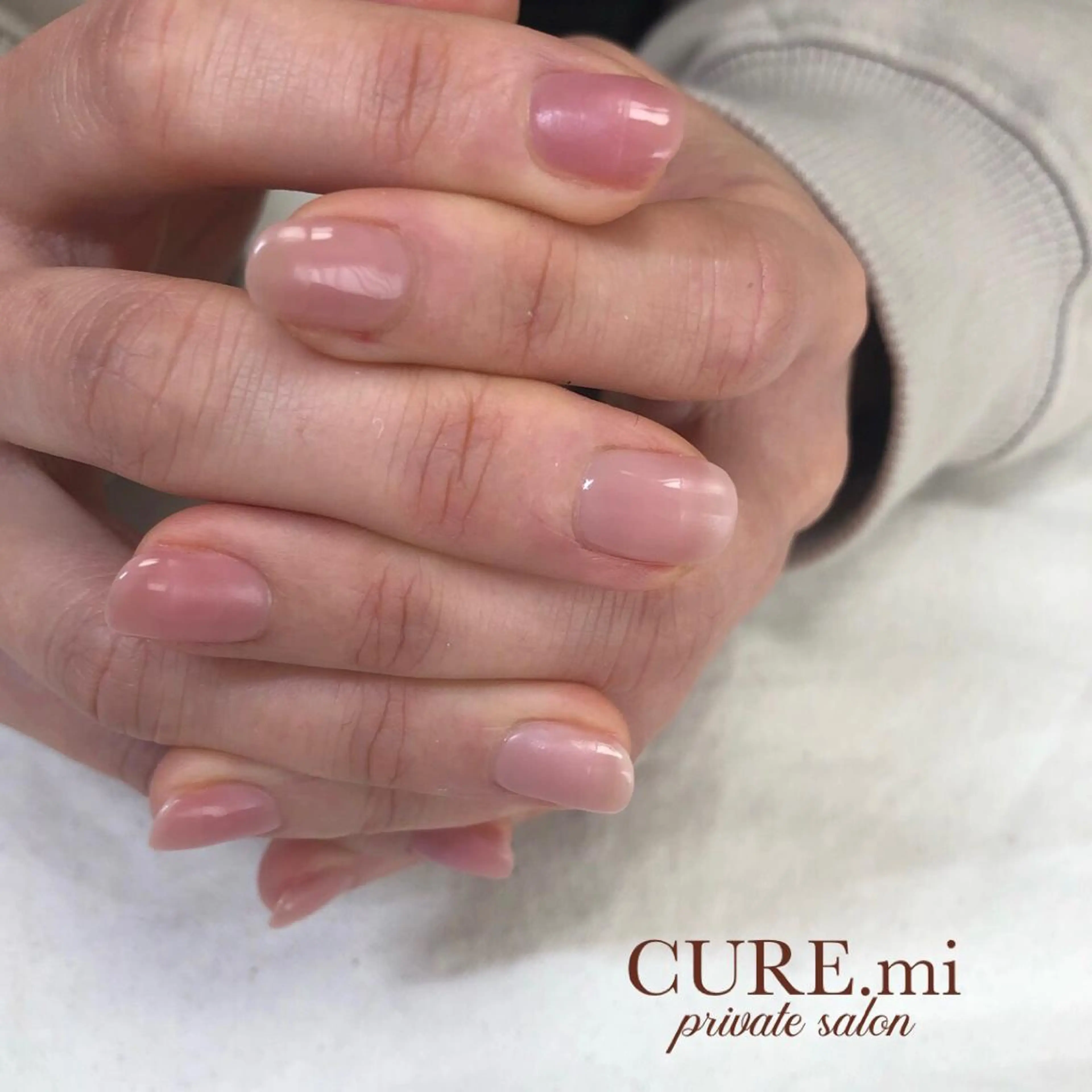 ネイル マットネイル ピンク ハンドネイル ハンドケア 伊藤 美香のその他イメージ