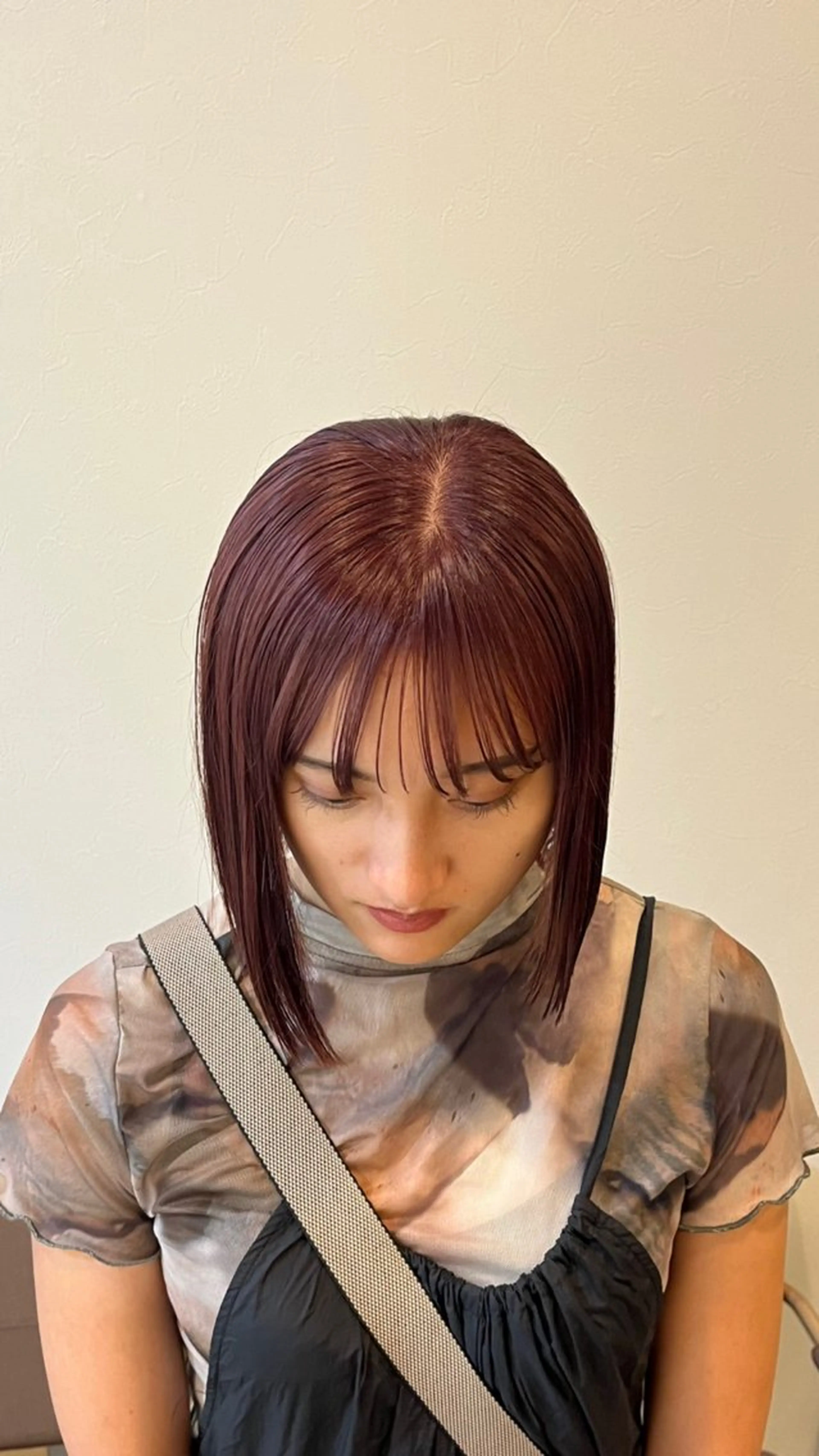 カラー 服部 沙弥佳のヘアスタイル