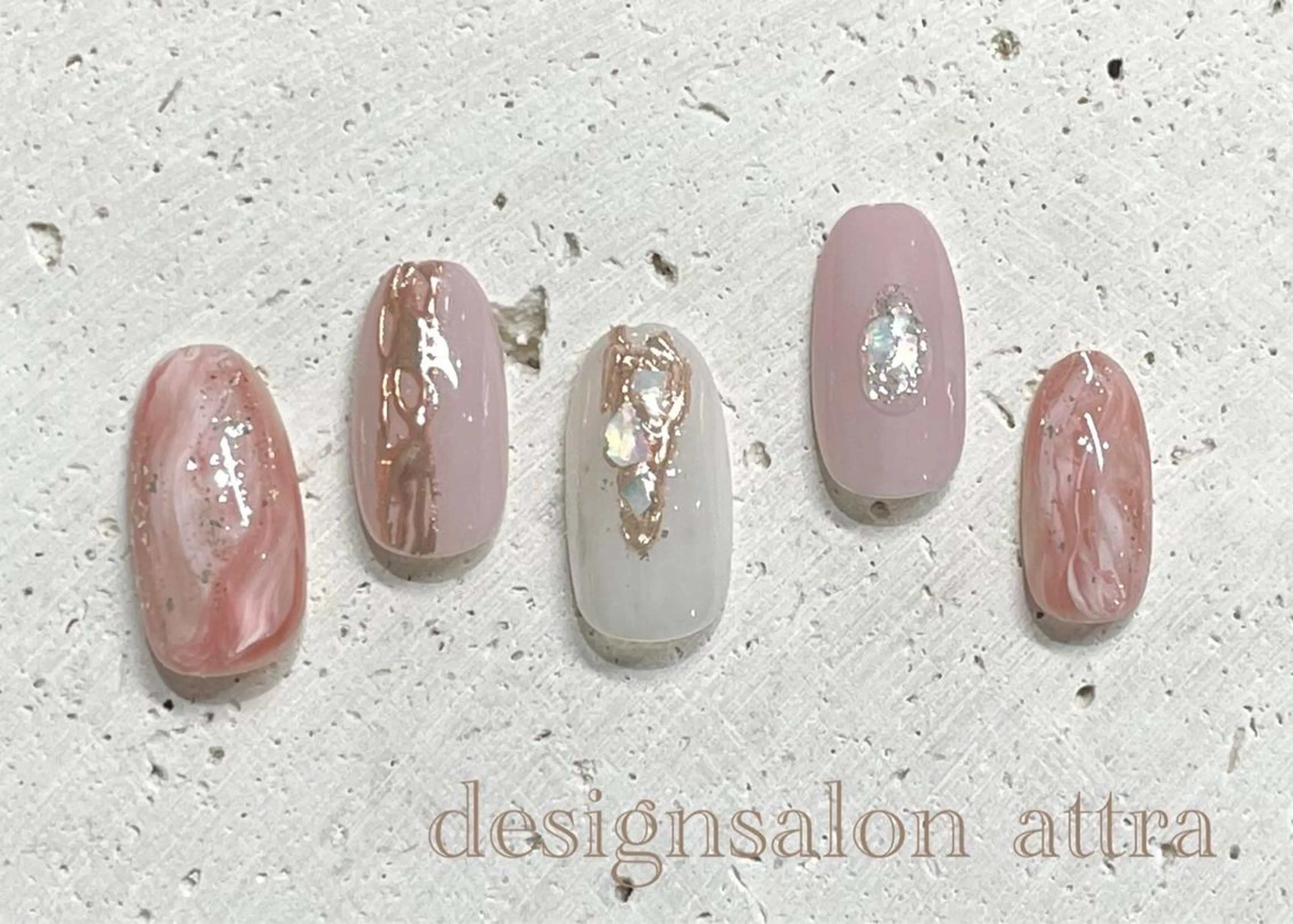 ネイル ハンドネイル 根津 綾子のネイルデザイン