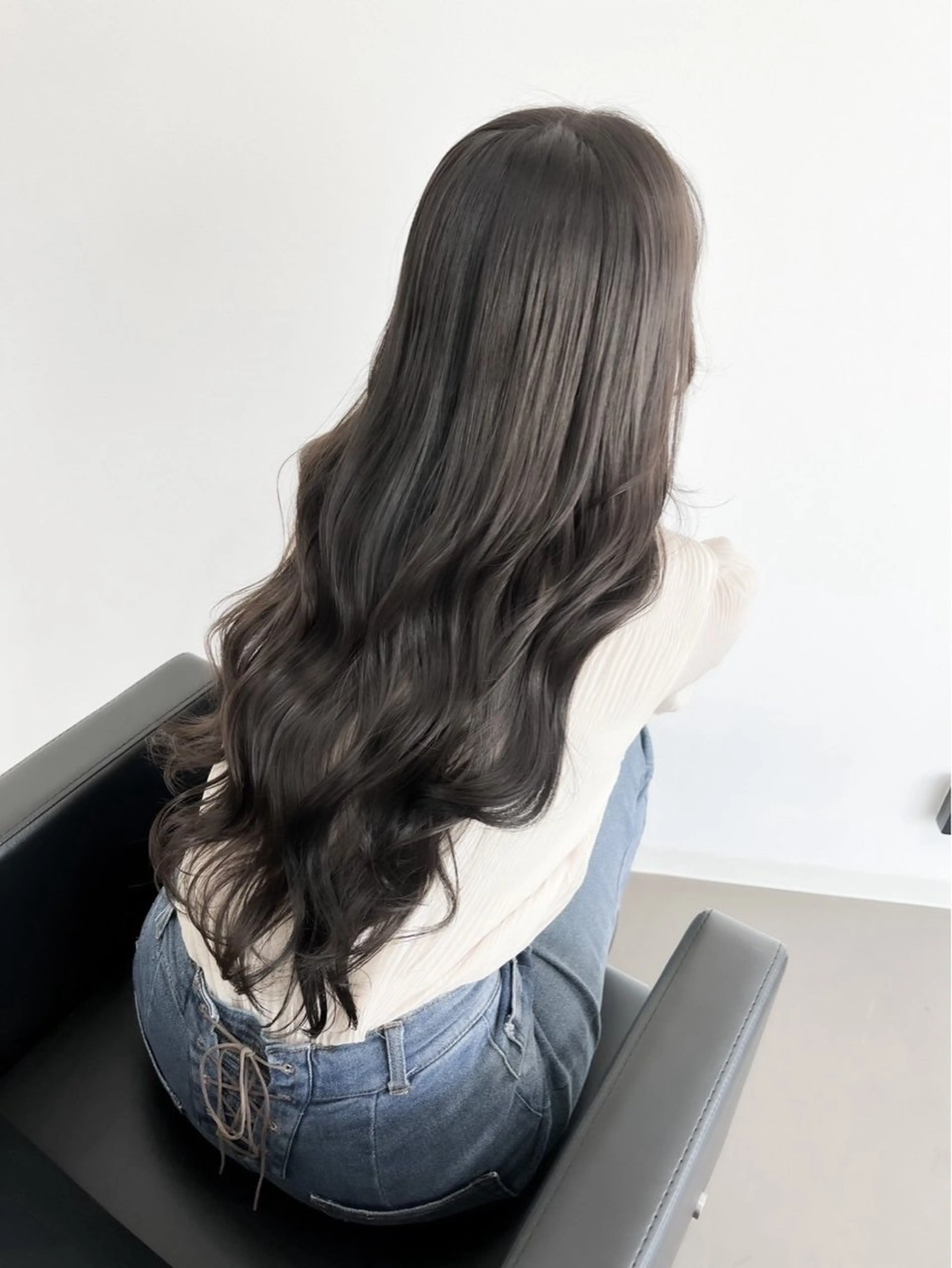 ロング カラー カット ヘアカラー トリートメント ioe元町 yukaのヘアスタイル