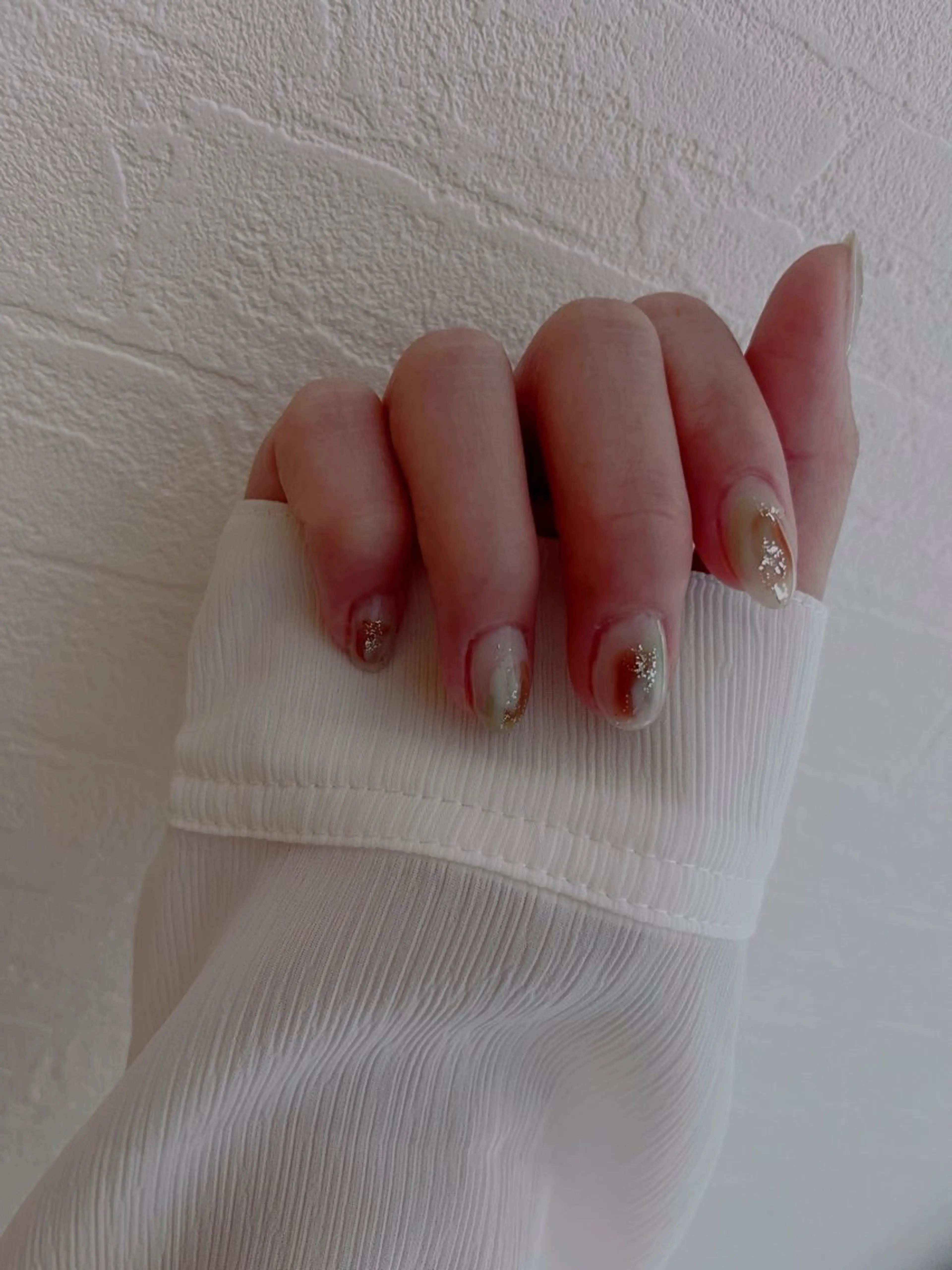 ネイル ニュアンスネイル シンプルネイル 筒井 美穂のネイルデザイン