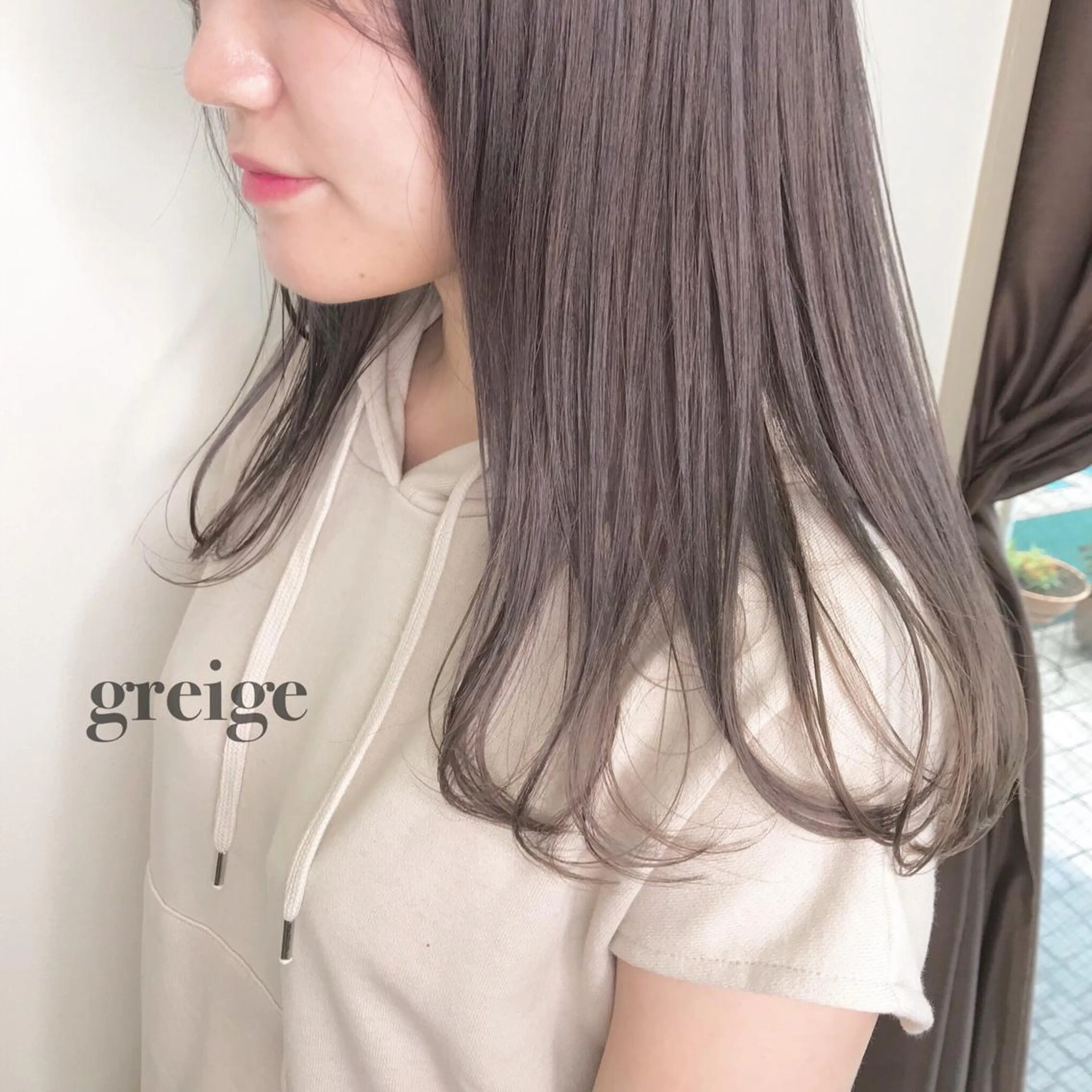 ロング カラー ヘアカラー 似合わせ提案サラ艶♡ 彩華のヘアスタイル